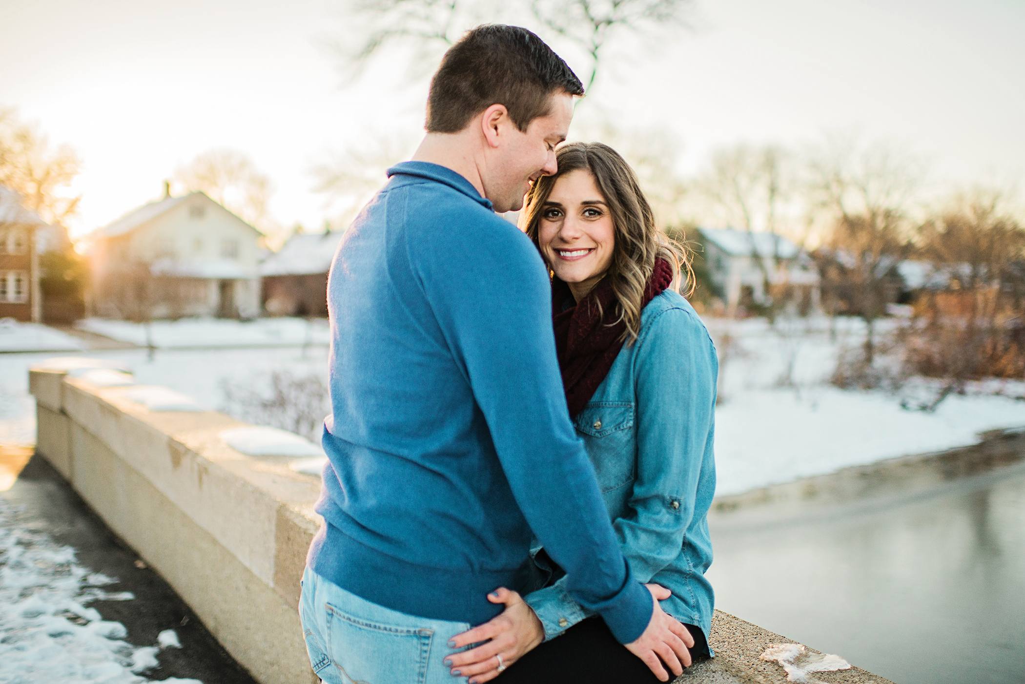 Tenney Park, Madison, WI Engagement Photographer