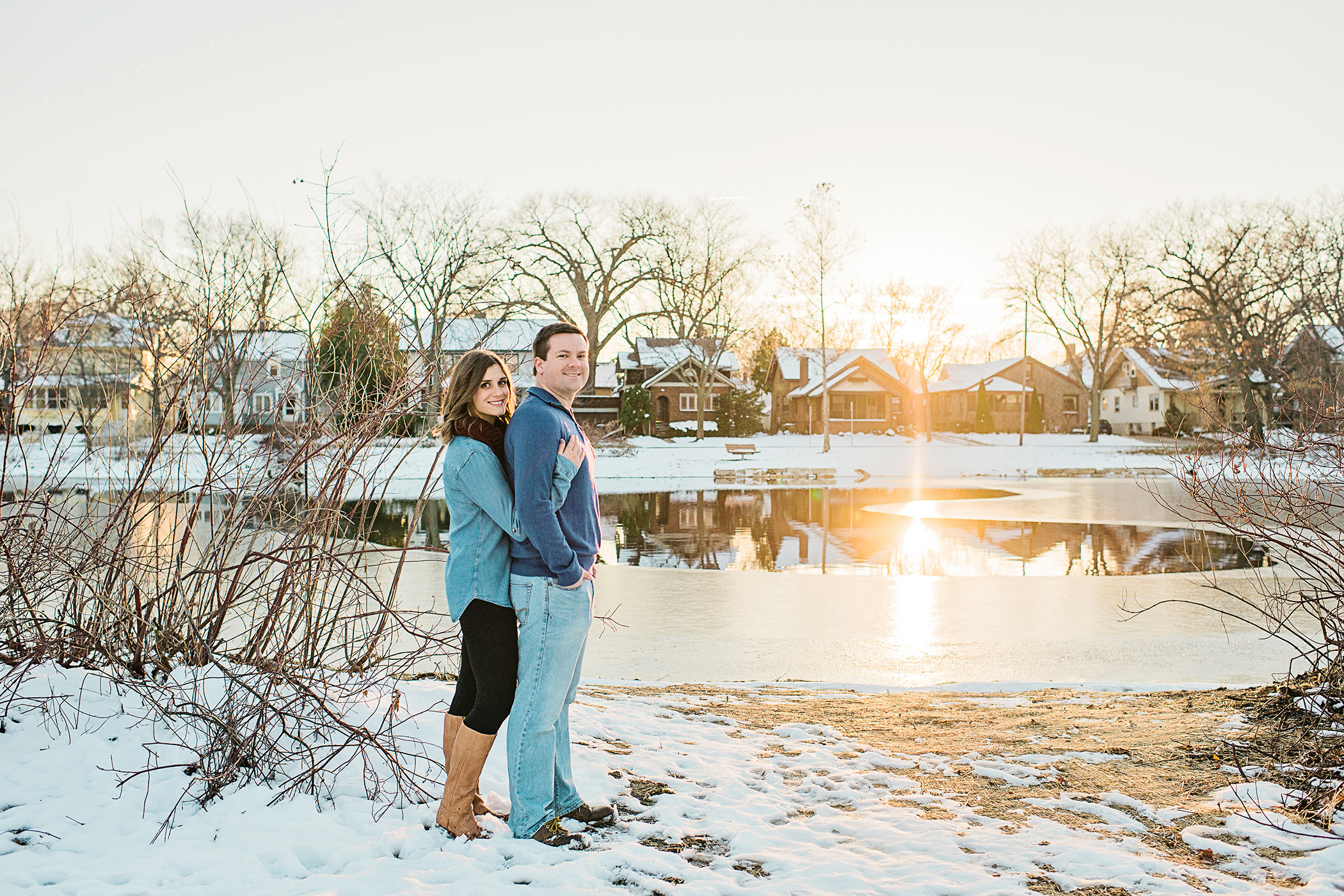 Tenney Park, Madison, WI Engagement Photographer