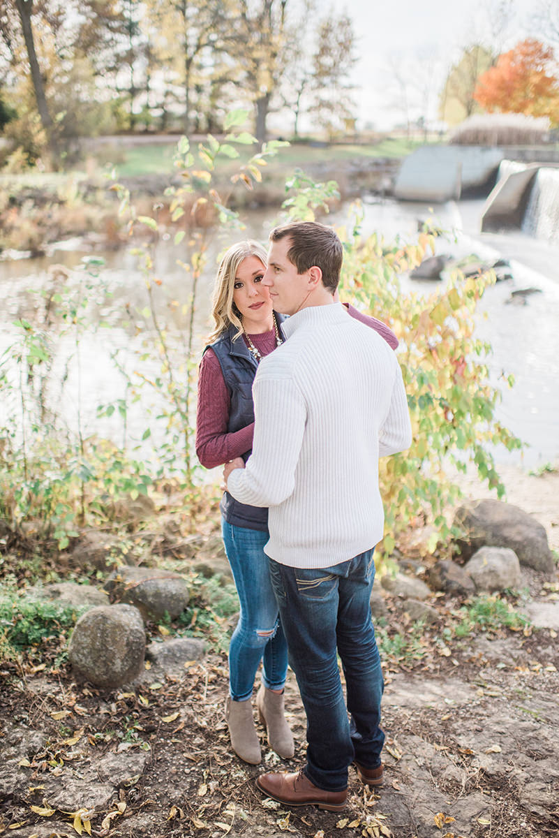 Beckman Mill - Beloit, WI Engagement Photographer