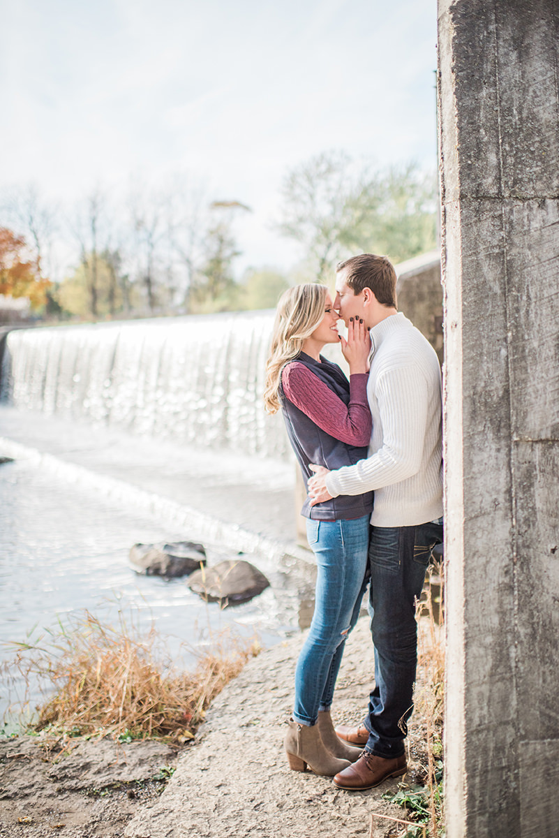 Beckman Mill - Beloit, WI Engagement Photographer