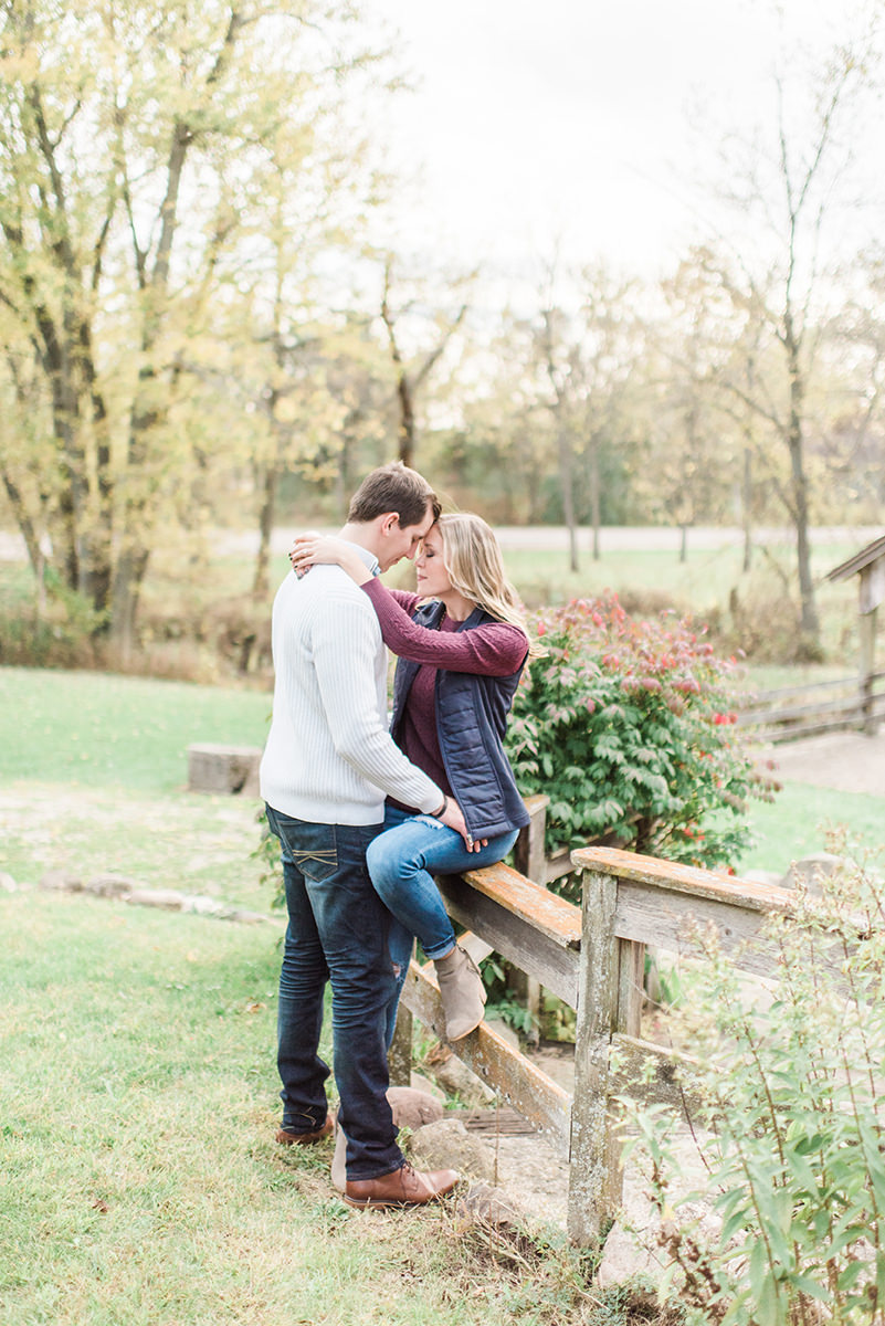 Beckman Mill - Beloit, WI Engagement Photographer