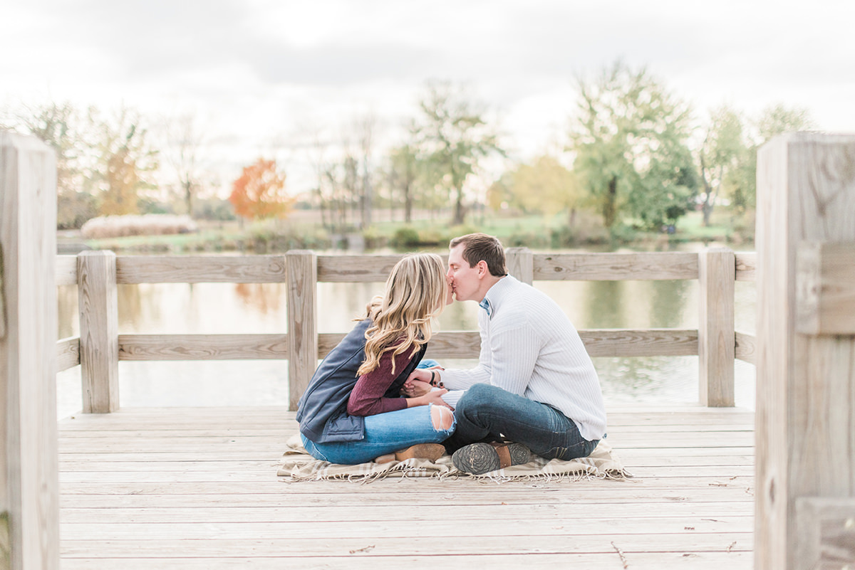 Beckman Mill - Beloit, WI Engagement Photographer