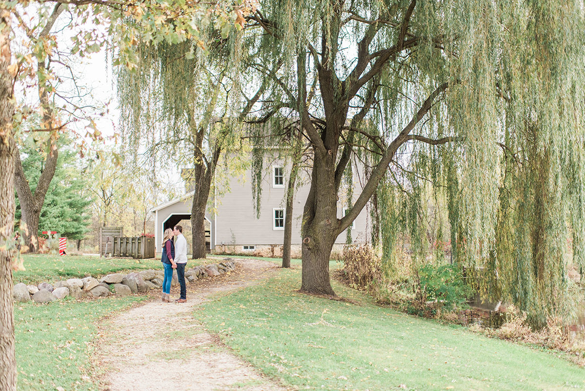 Beckman Mill - Beloit, WI Engagement Photographer