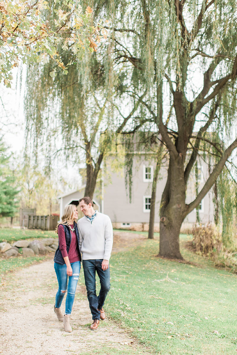 Beckman Mill - Beloit, WI Engagement Photographer