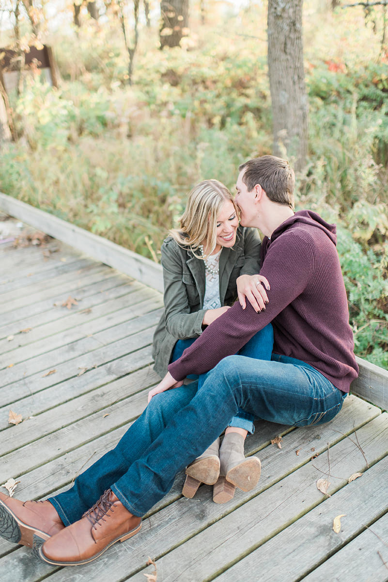 Beckman Mill - Beloit, WI Engagement Photographer