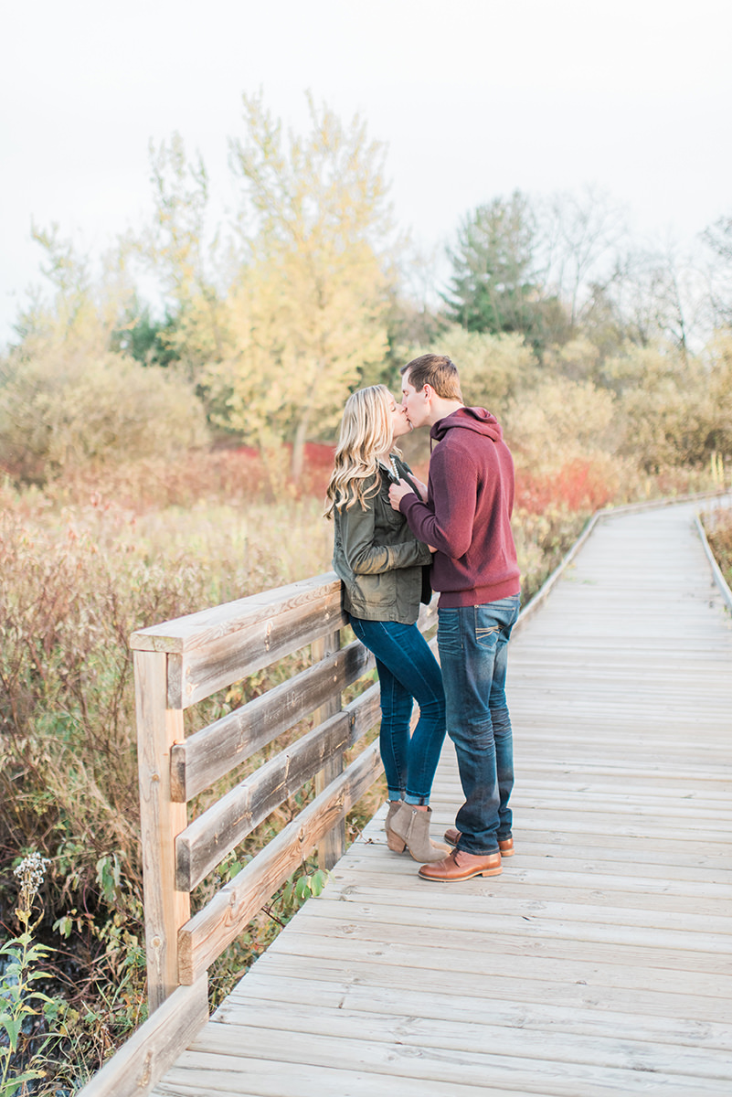 Beckman Mill - Beloit, WI Engagement Photographer