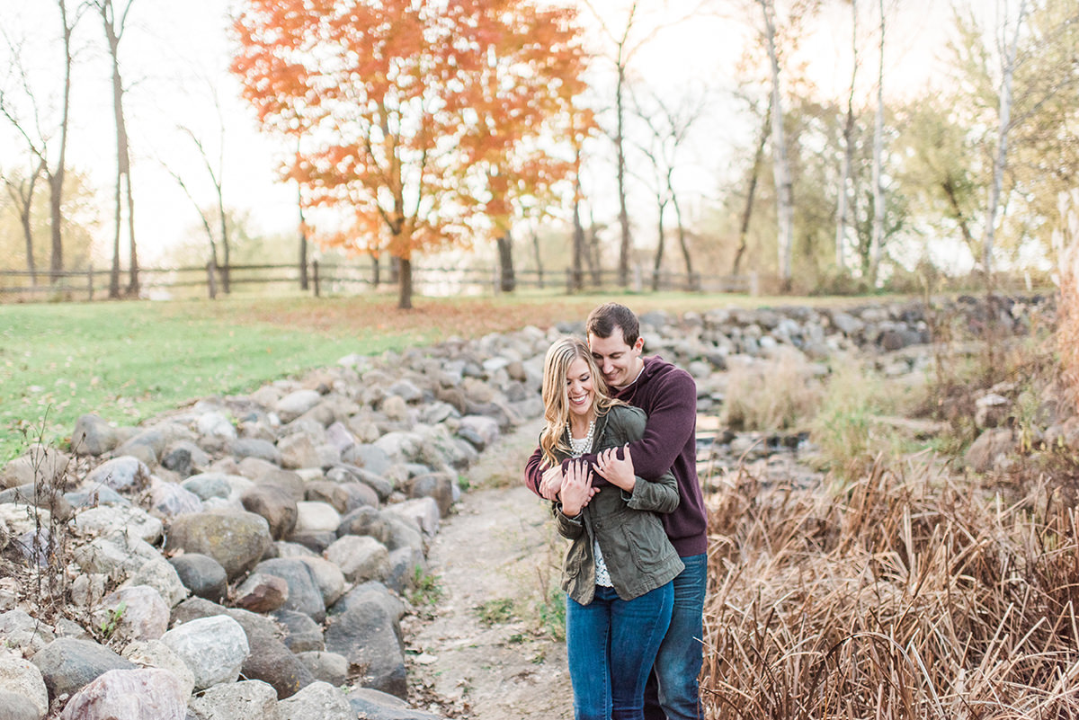 Beckman Mill - Beloit, WI Engagement Photographer