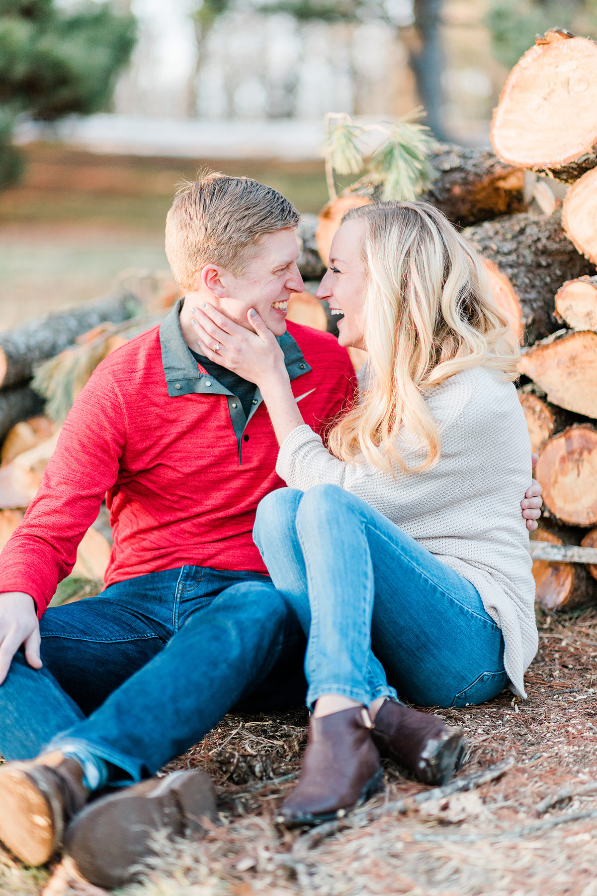 Madison, WI Engagement Photographers - Larissa Marie Photography