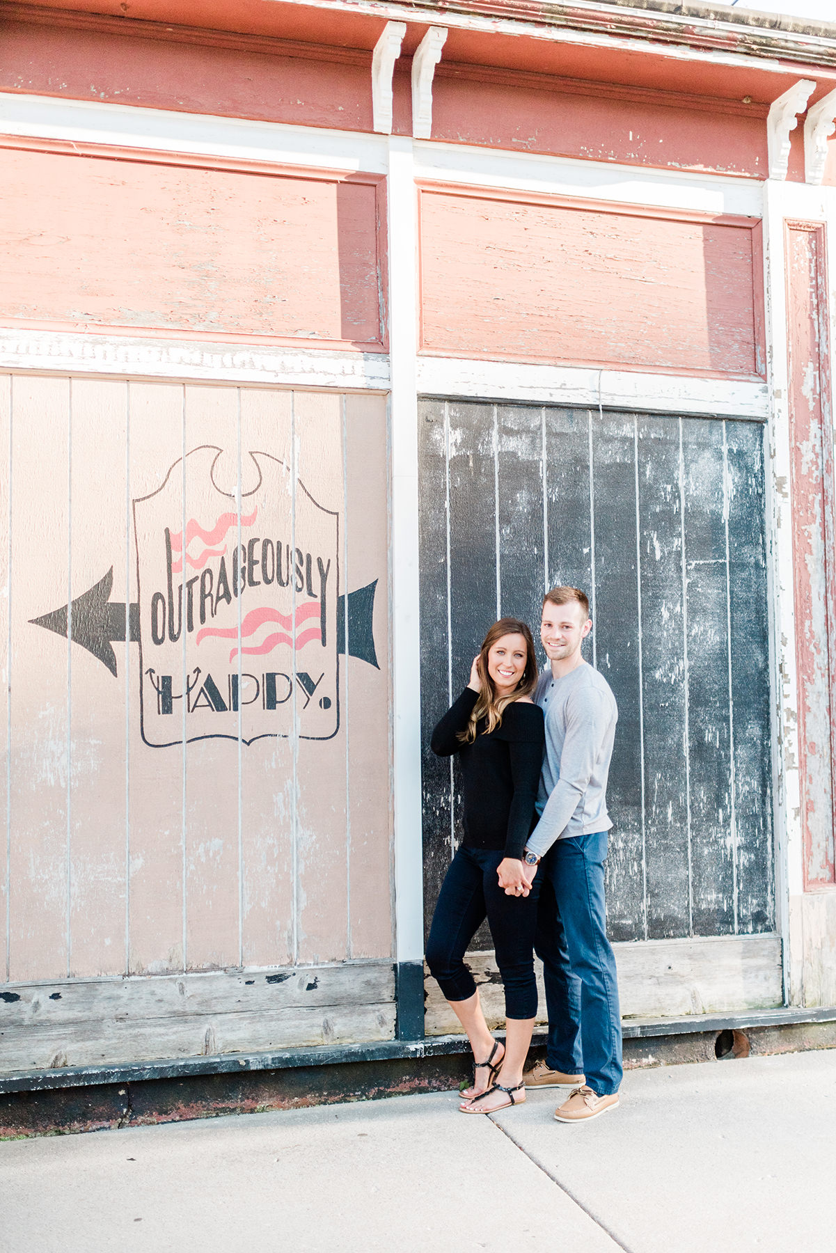 Elkhart Lake Engagement Session - Larissa Marie Photography