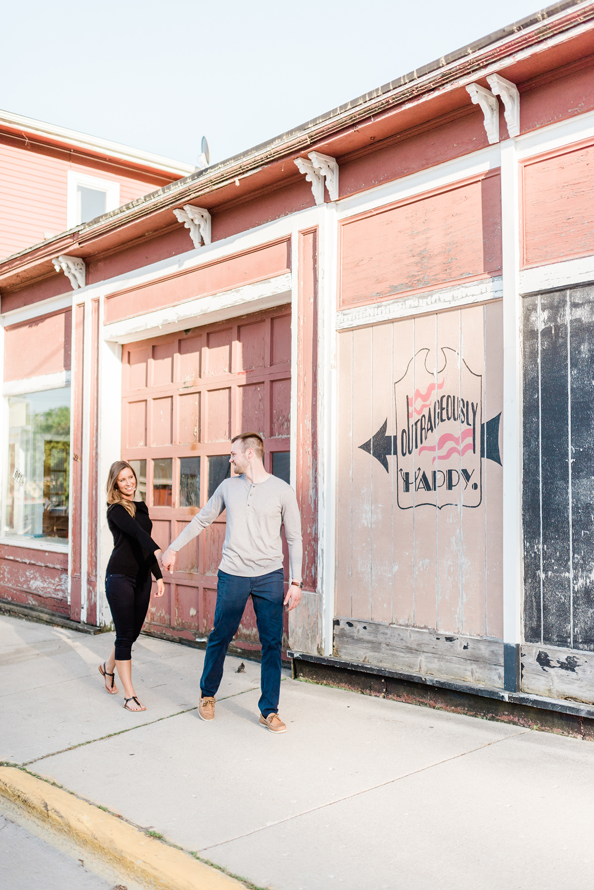 Elkhart Lake Engagement Session - Larissa Marie Photography