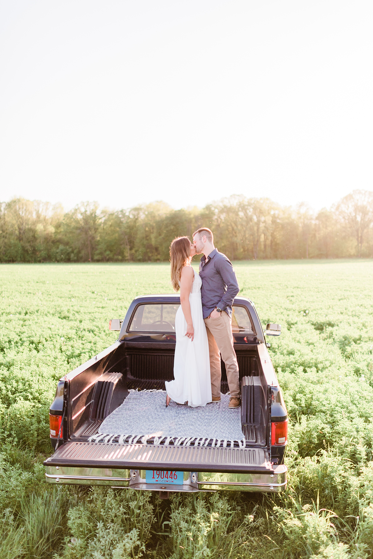 Elkhart Lake Engagement Session - Larissa Marie Photography