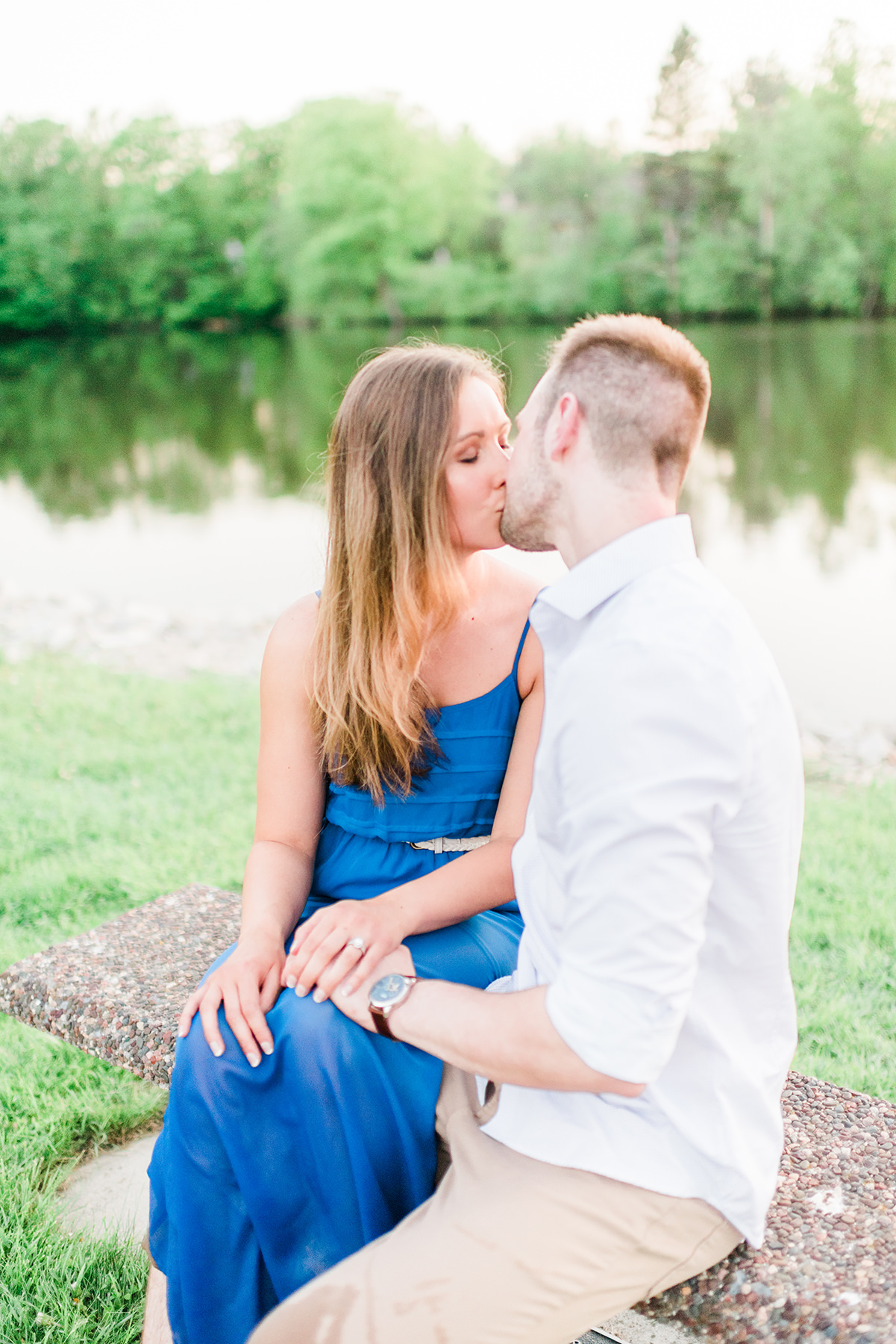 Elkhart Lake Engagement Session - Larissa Marie Photography