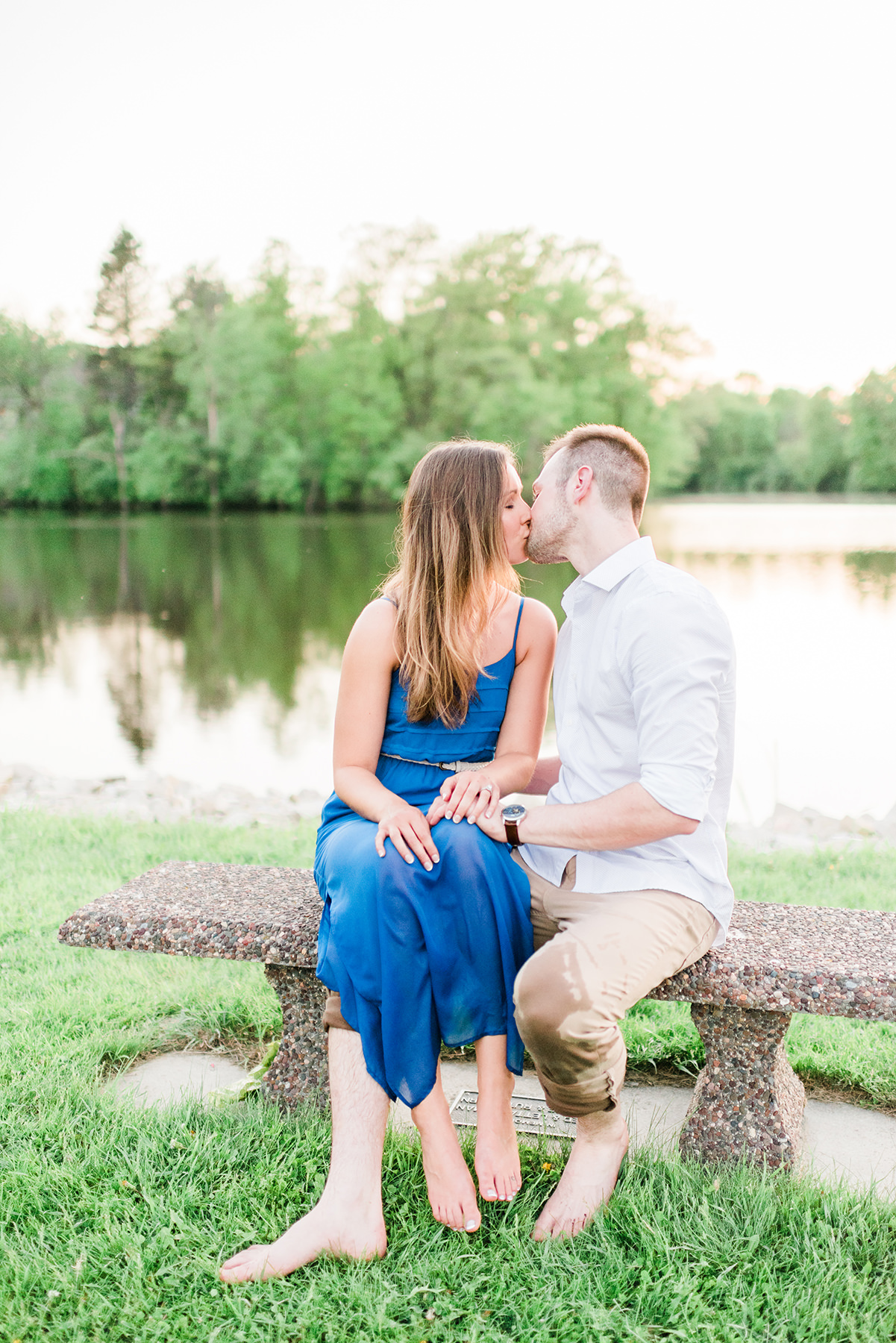 Elkhart Lake Engagement Session - Larissa Marie Photography