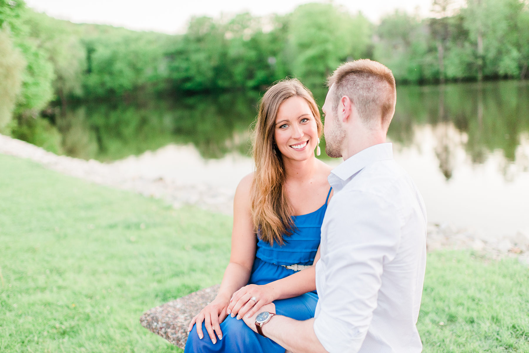 Elkhart Lake Engagement Session - Larissa Marie Photography