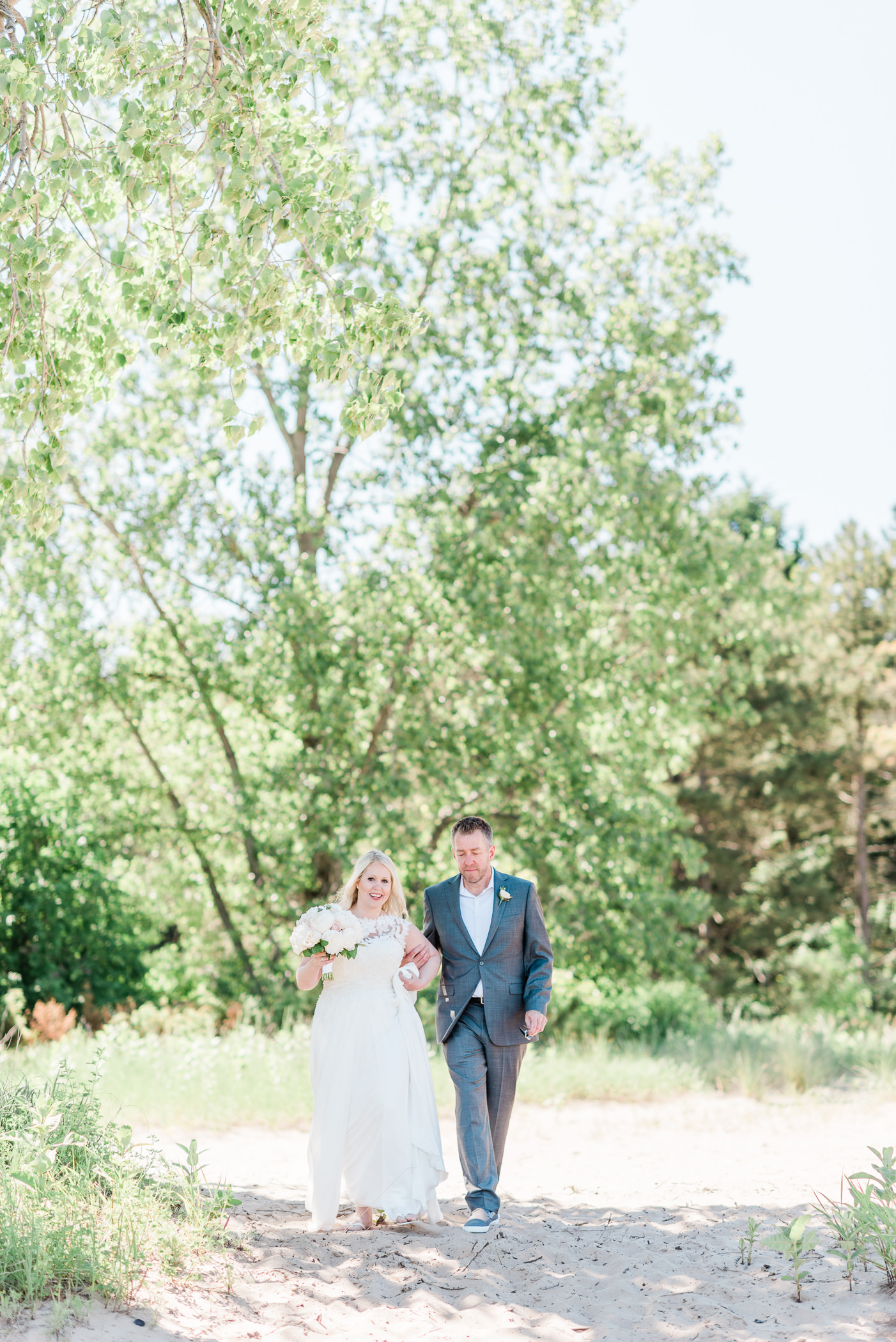 Kohler-Andrae State Park Wedding Photographer - Larissa Marie Photography