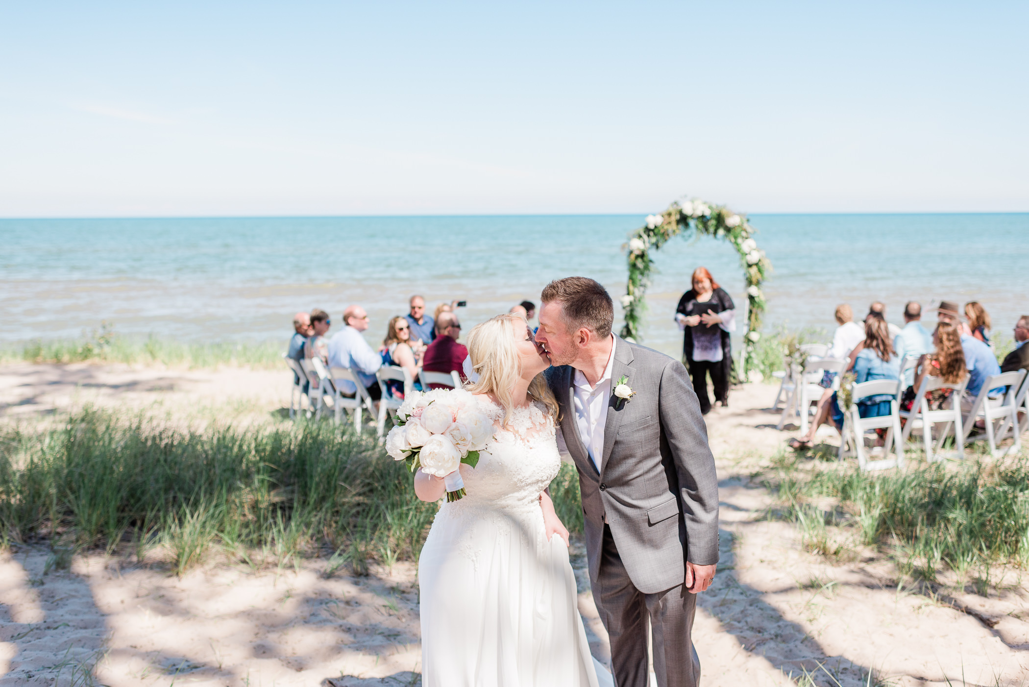 Kohler-Andrae State Park Wedding Photographer - Larissa Marie Photography