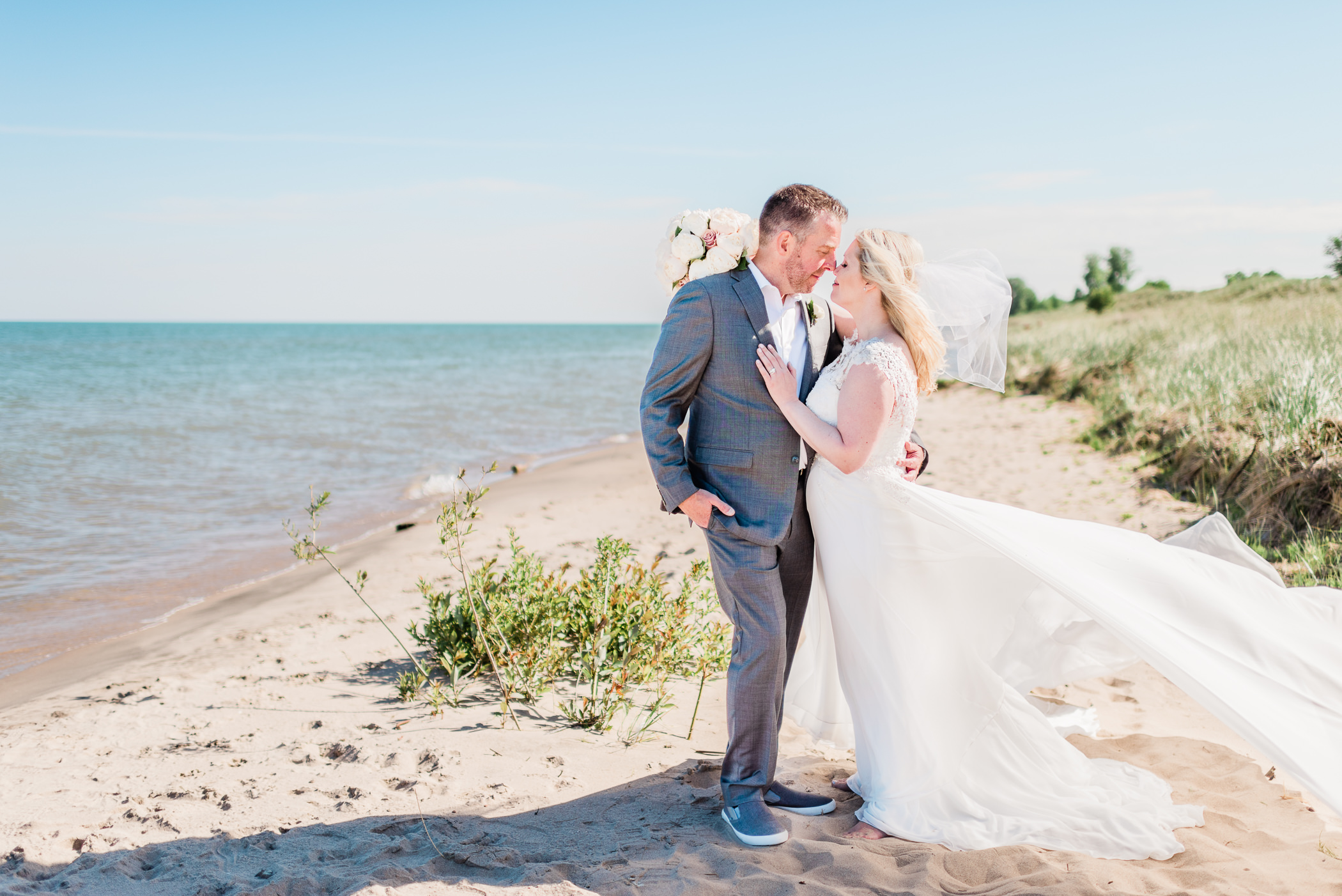 Kohler-Andrae State Park Wedding Photographer - Larissa Marie Photography