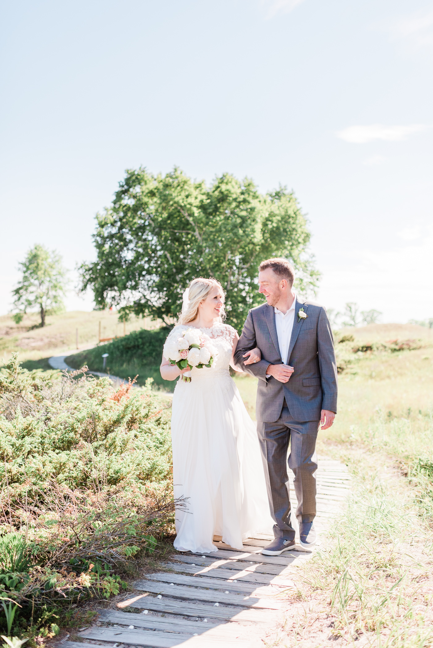 Kohler-Andrae State Park Wedding Photographer - Larissa Marie Photography