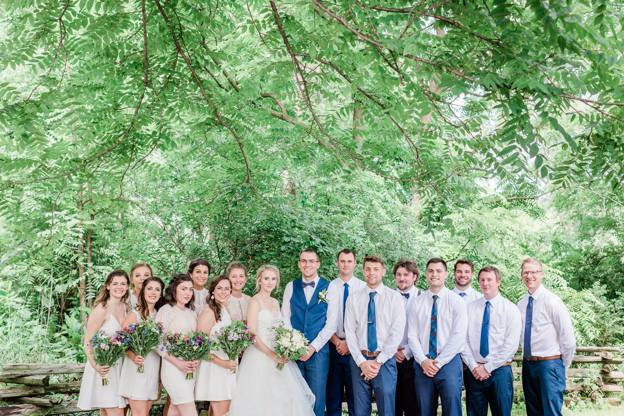 Paoli Mill Terrace and Park Wedding Photographers - Larissa Marie Photography