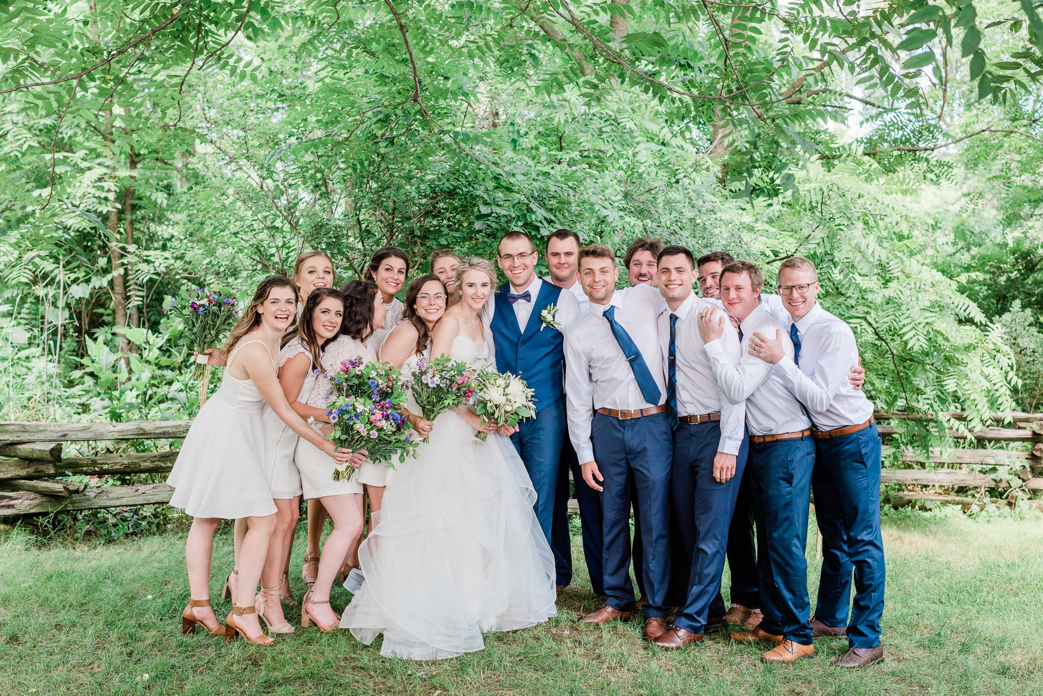 Paoli Mill Terrace and Park Wedding Photographers - Larissa Marie Photography