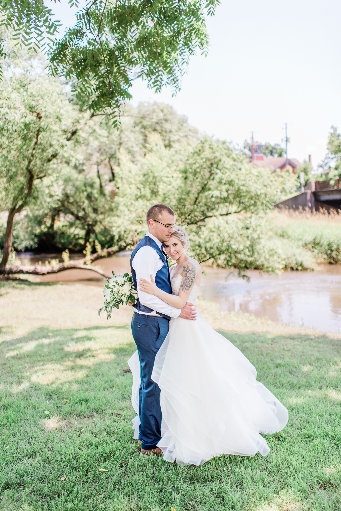 Paoli Mill Terrace and Park Wedding Photographers - Larissa Marie Photography