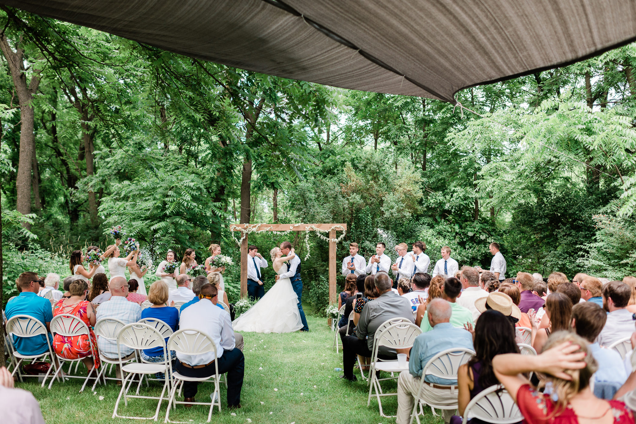 Paoli Mill Terrace and Park Wedding Photographers - Larissa Marie Photography