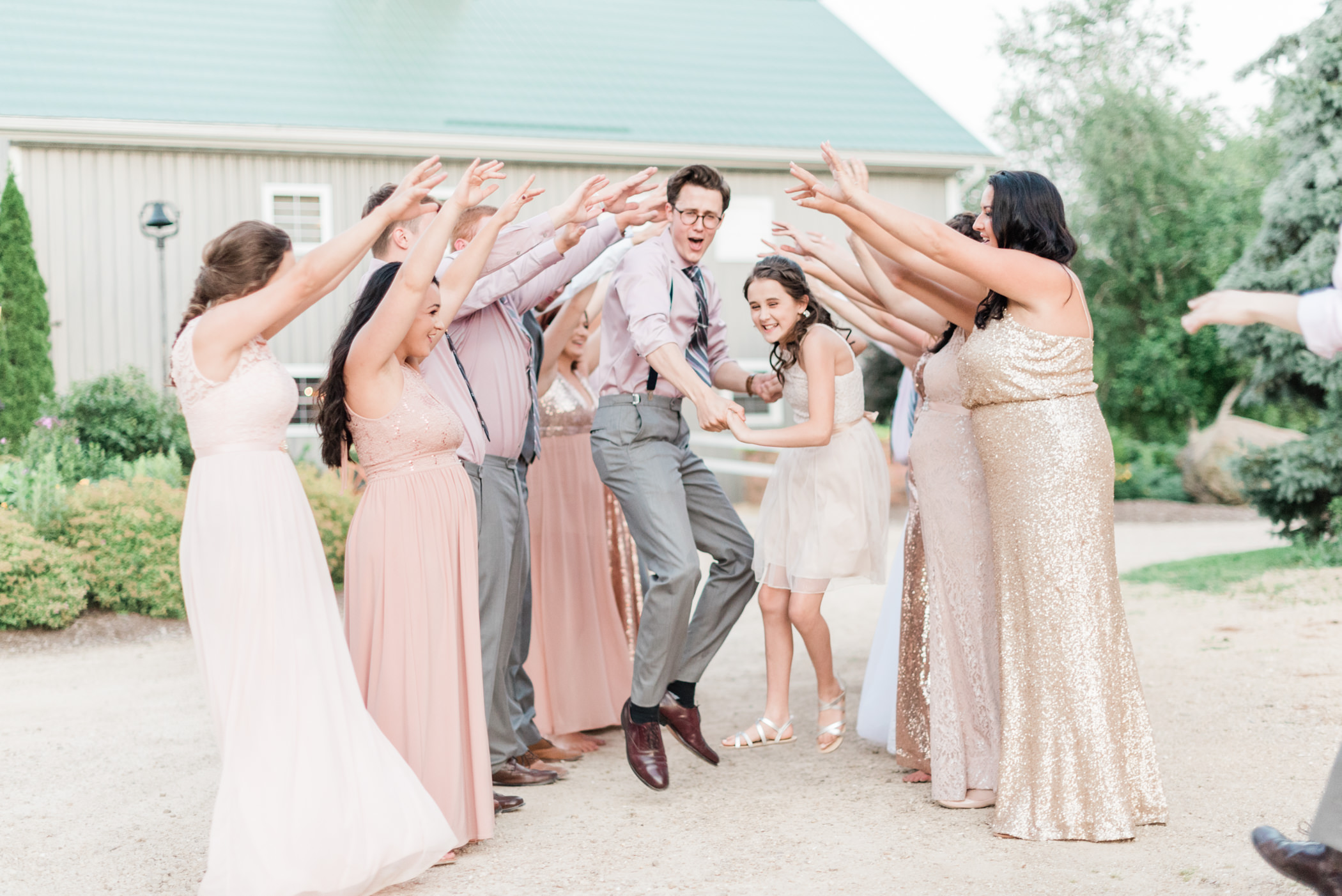 The Barn at Harvest Moon Pond Wedding Photographers - Larissa Marie Photography