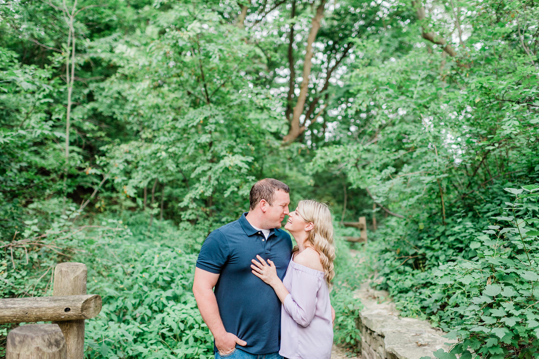 Lake Park Milwaukee Engagement Pictures - Larissa Marie Photography