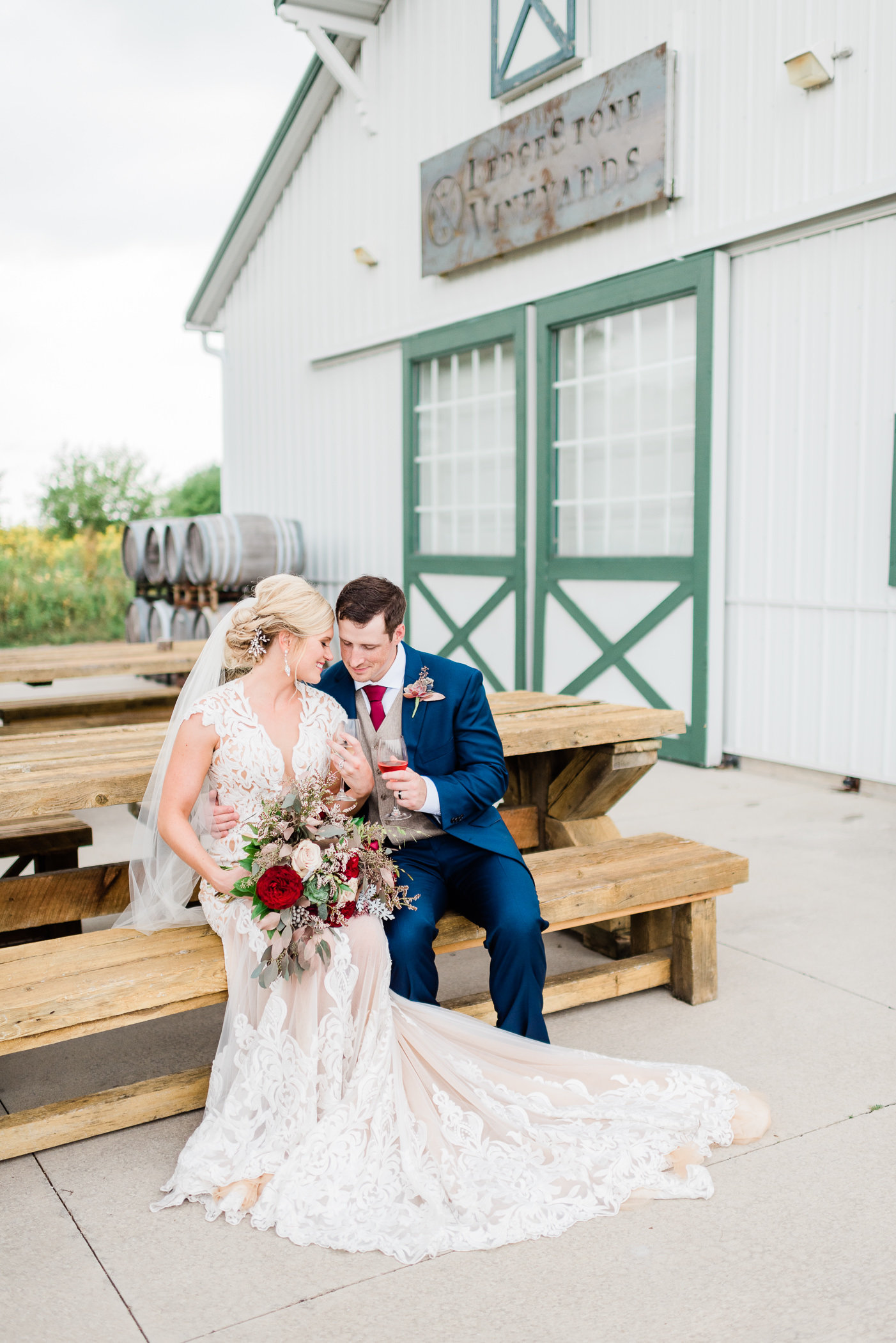 Olde 41 Green Bay, WI Wedding Photographers - Larissa Marie Photography