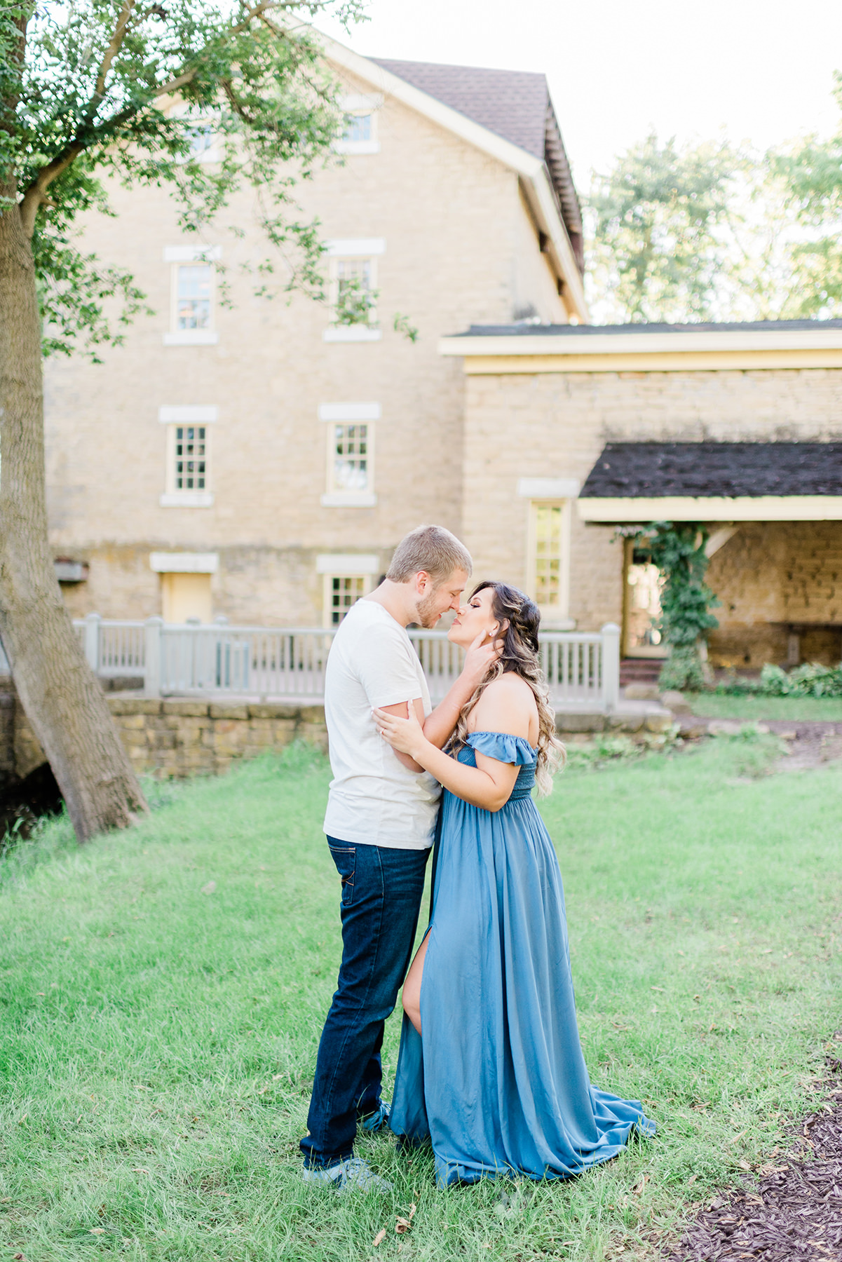 Paoli Mill and Terrace Engagement Pictures