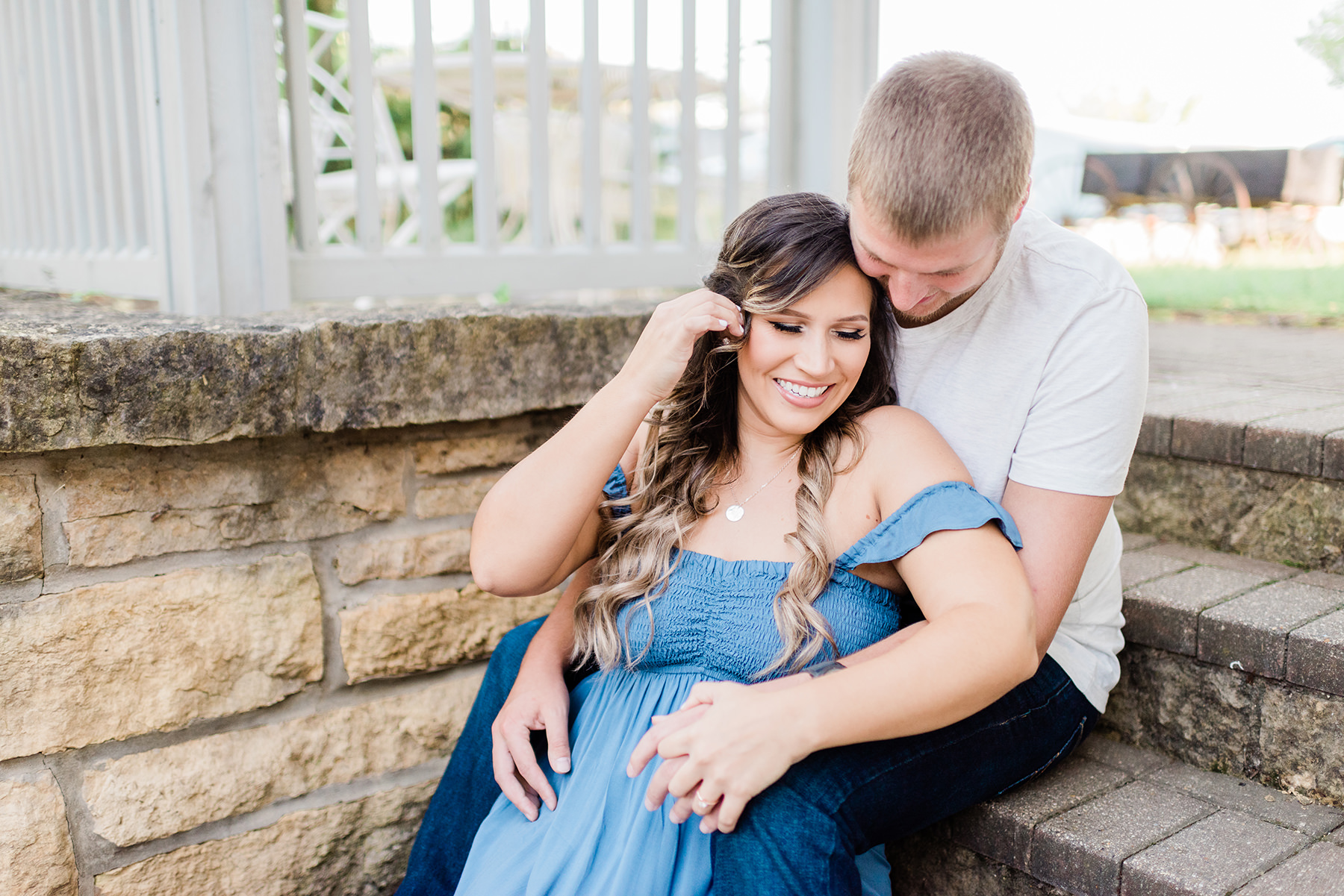 Paoli Mill and Terrace Engagement Pictures