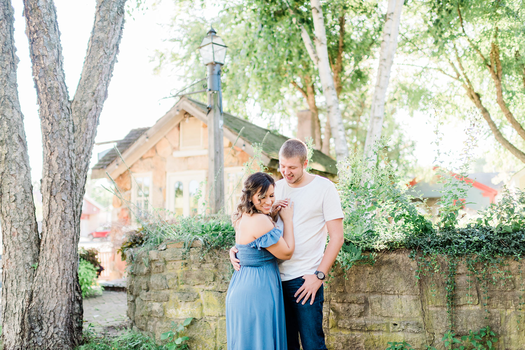 Paoli Mill and Terrace Engagement Pictures