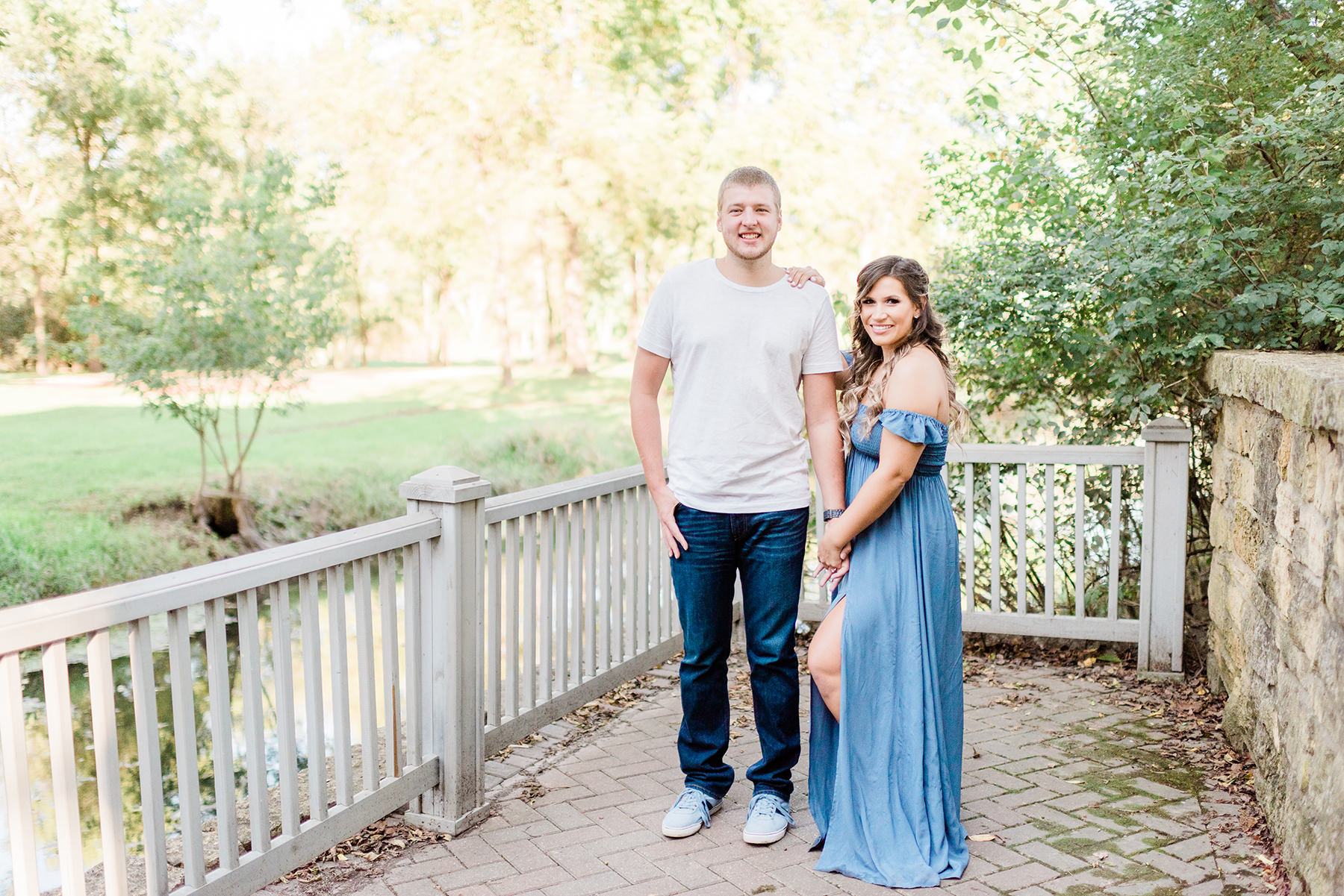 Paoli Mill and Terrace Engagement Pictures