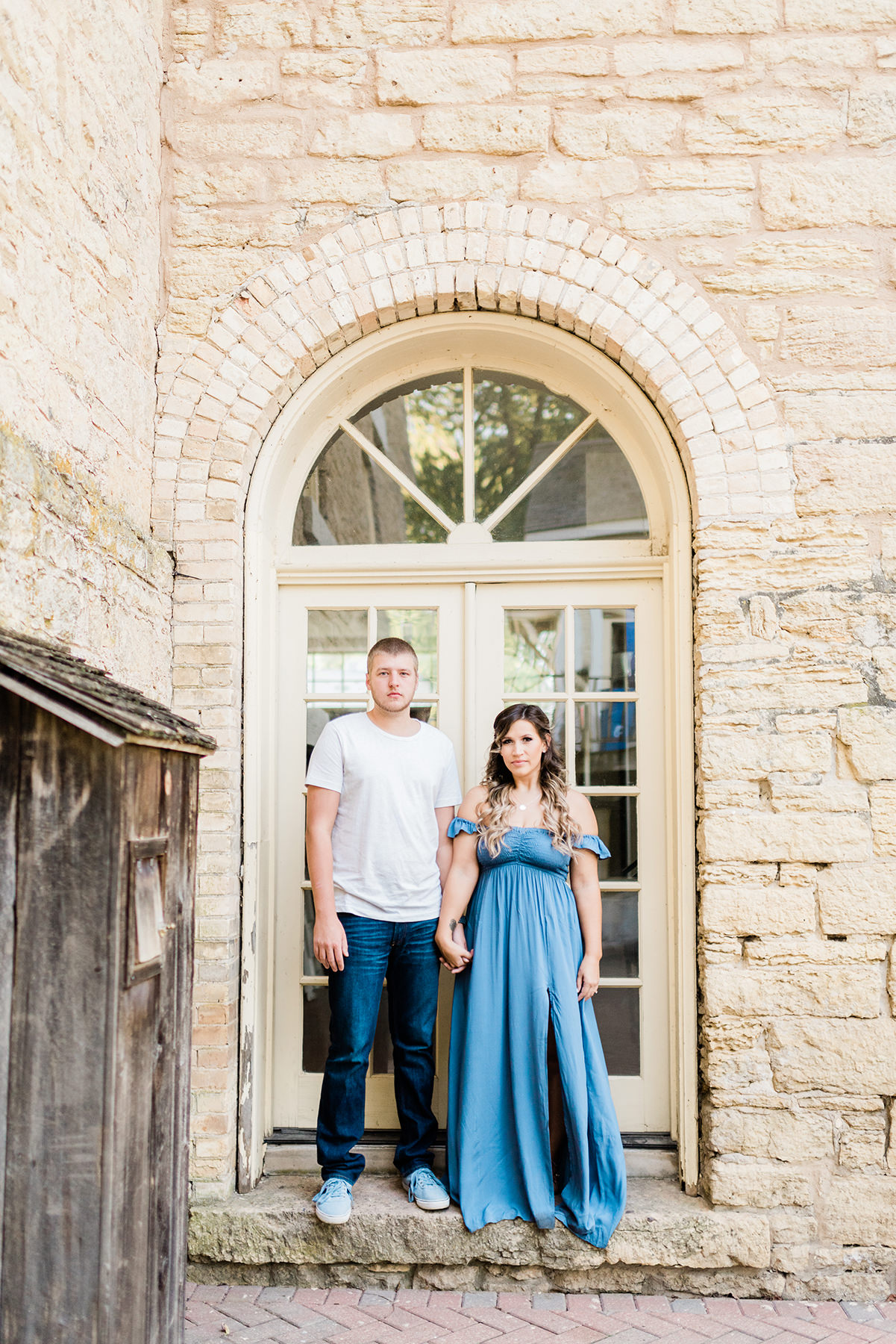 Paoli Mill and Terrace Engagement Pictures