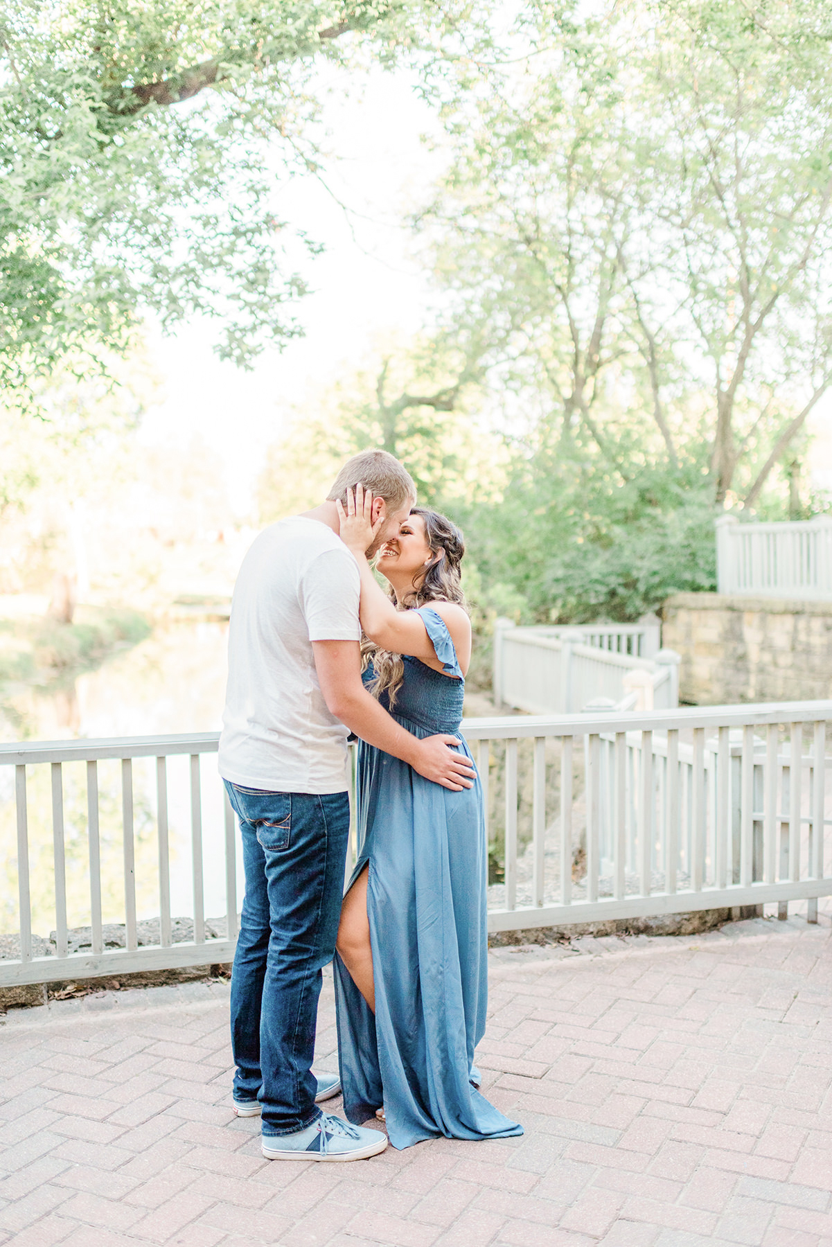 Paoli Mill and Terrace Engagement Pictures