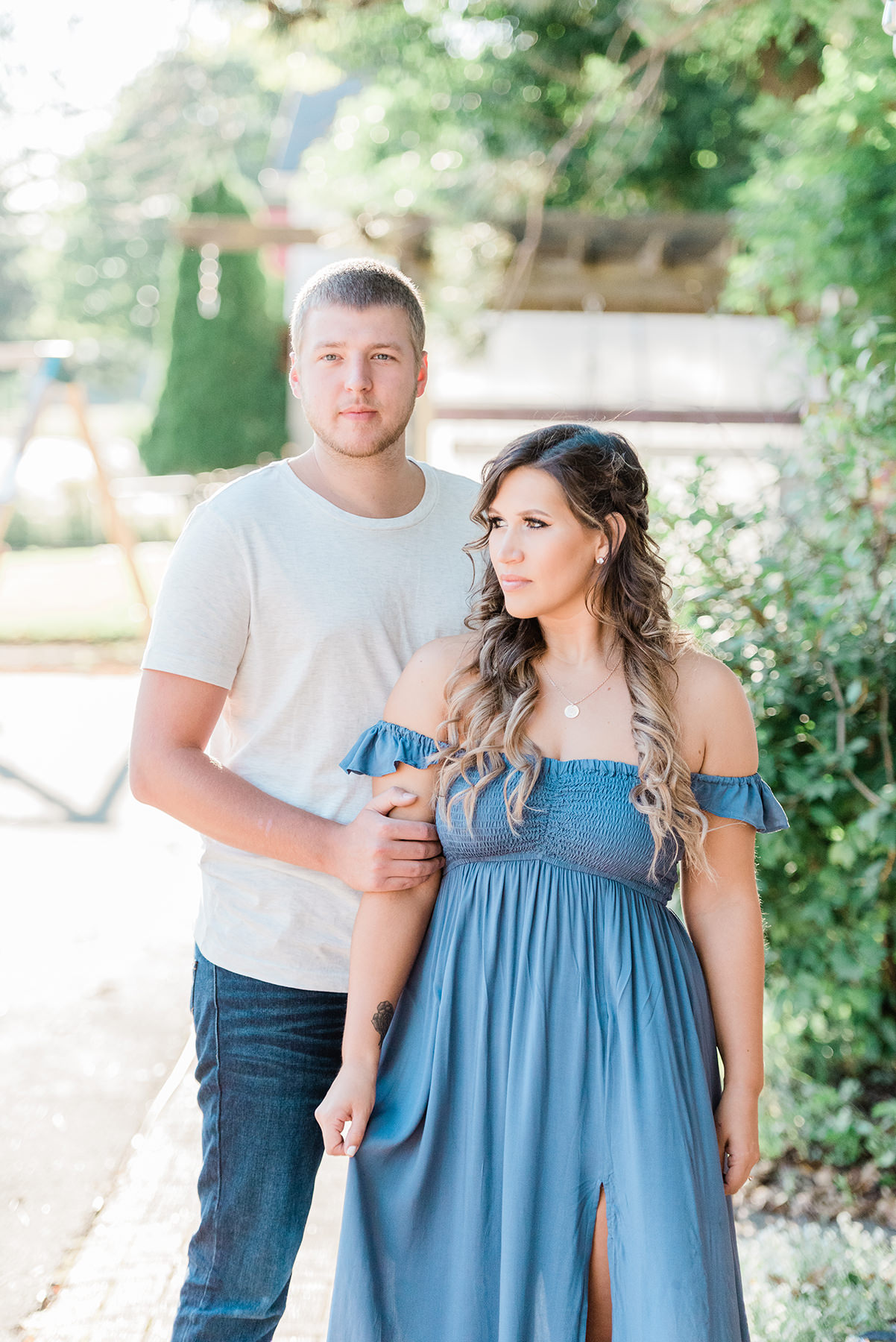 Paoli Mill and Terrace Engagement Pictures