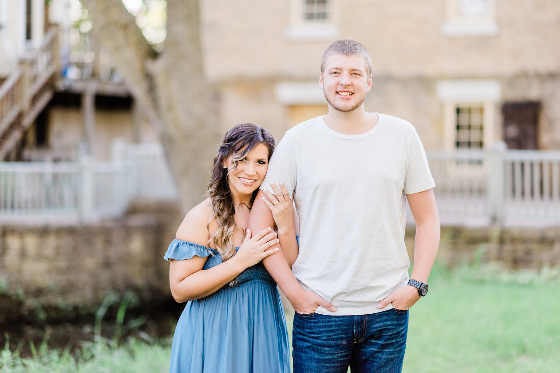 Paoli Mill and Terrace Engagement Pictures