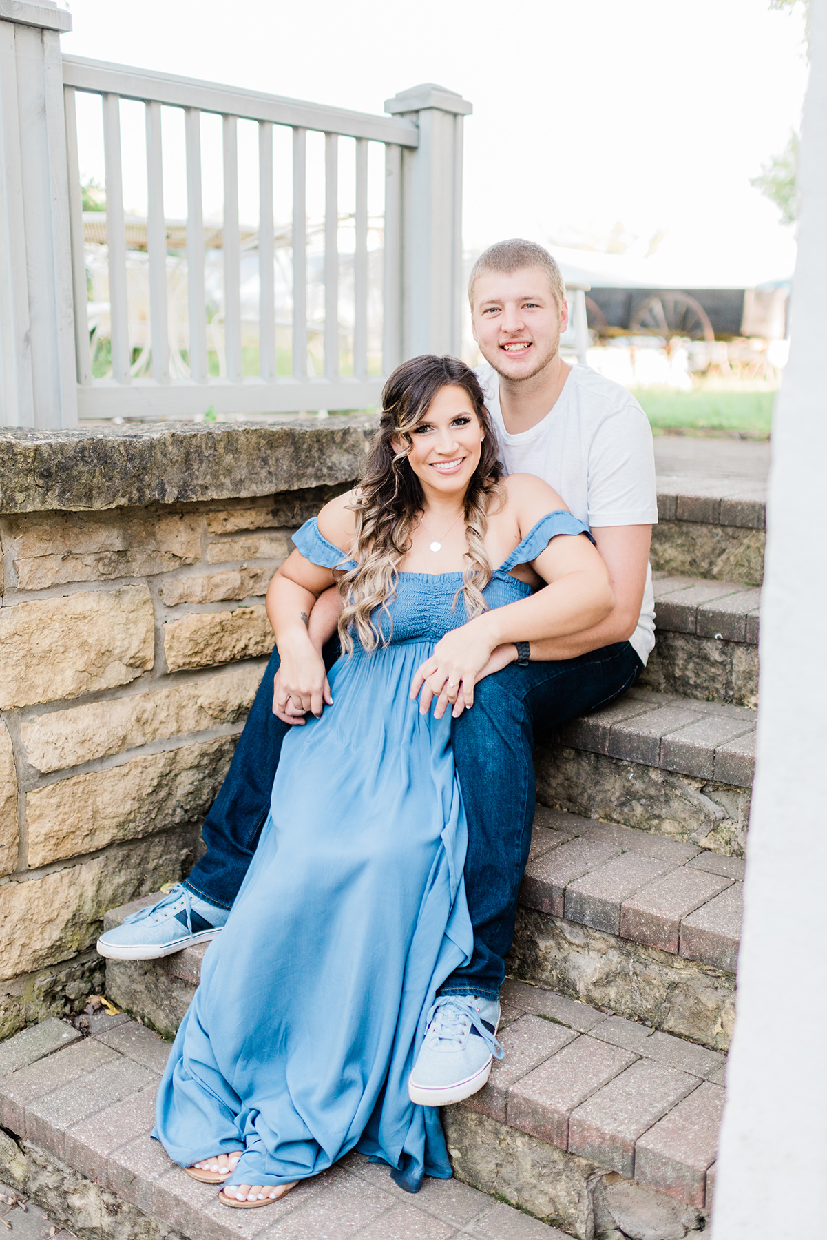 Paoli Mill and Terrace Engagement Pictures