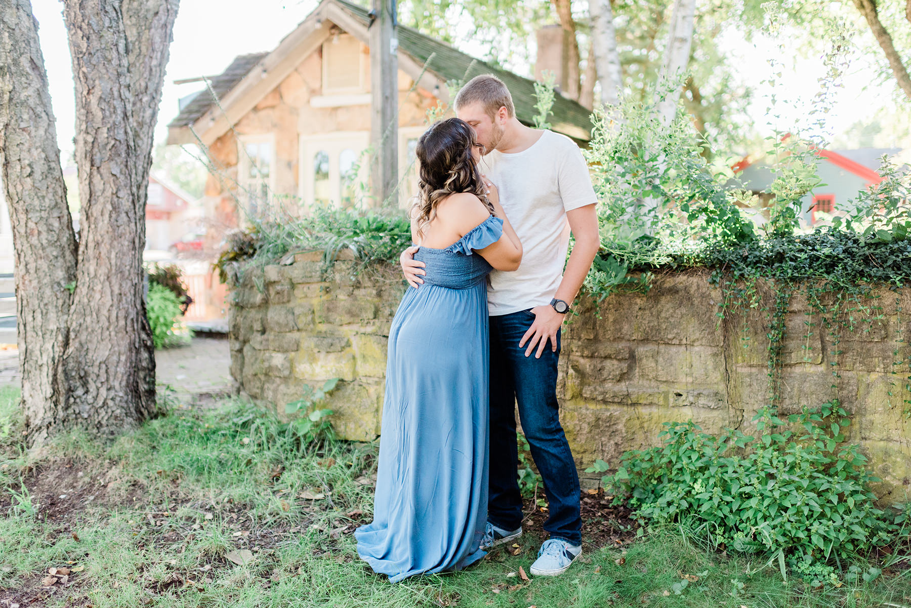 Paoli Mill and Terrace Engagement Pictures