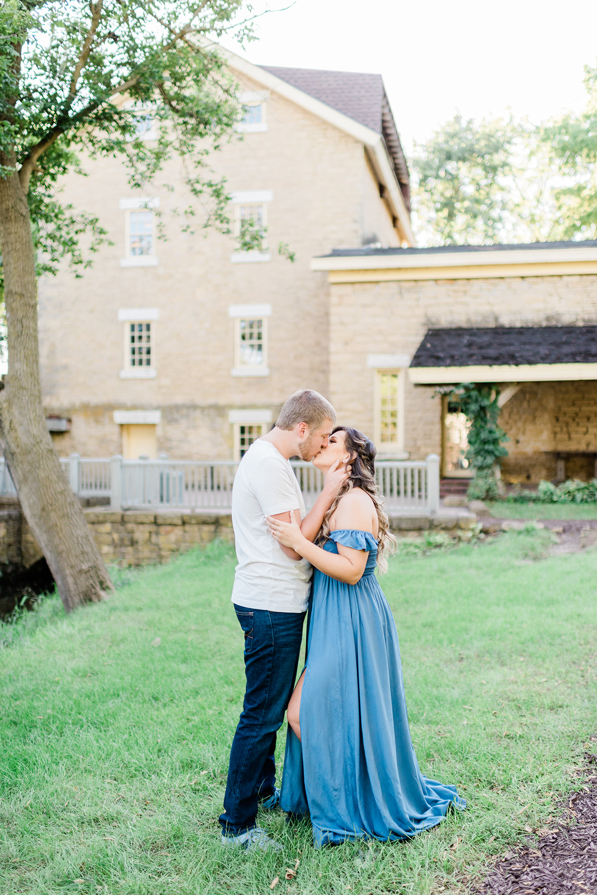 Paoli Mill and Terrace Engagement Pictures