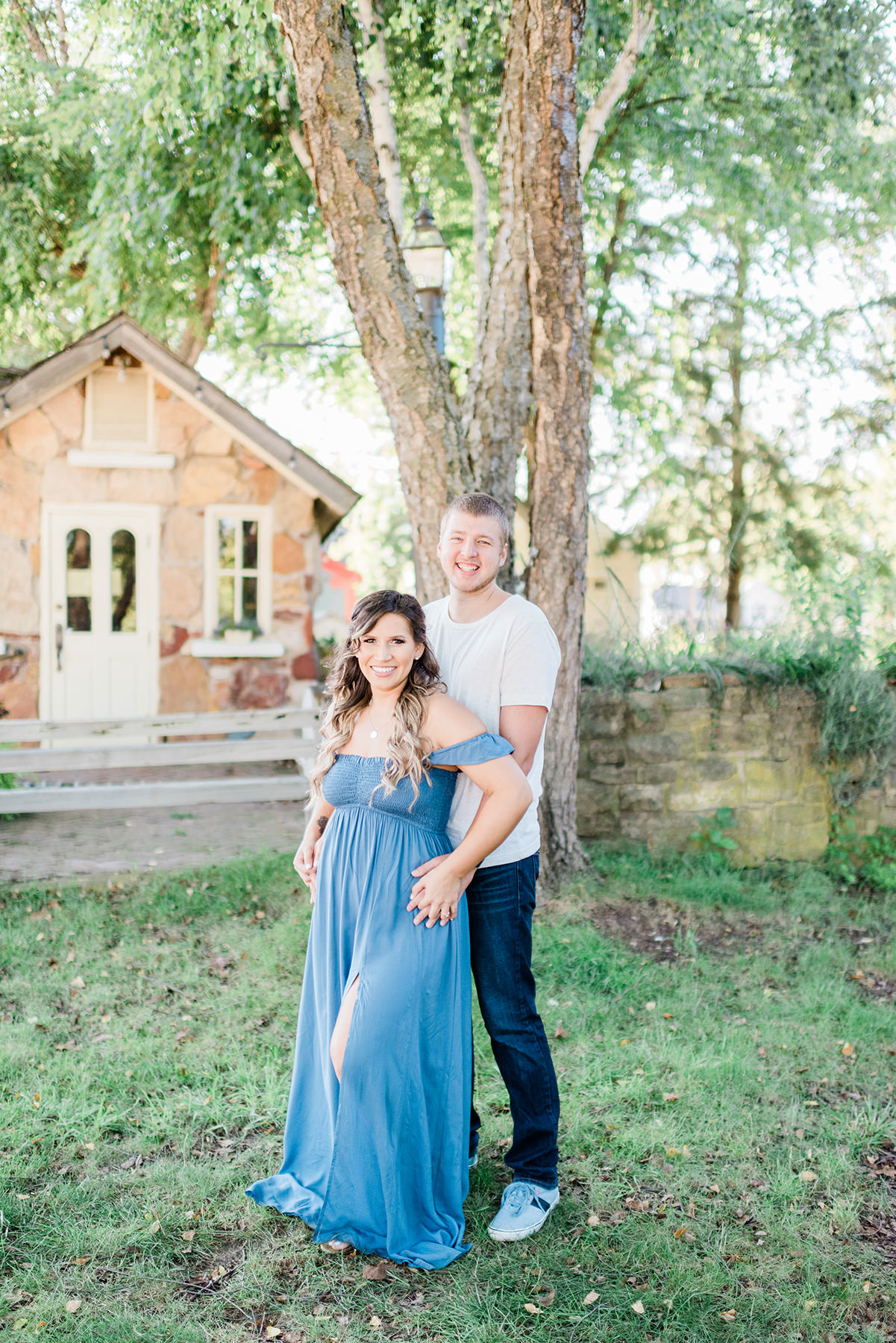 Paoli Mill and Terrace Engagement Pictures