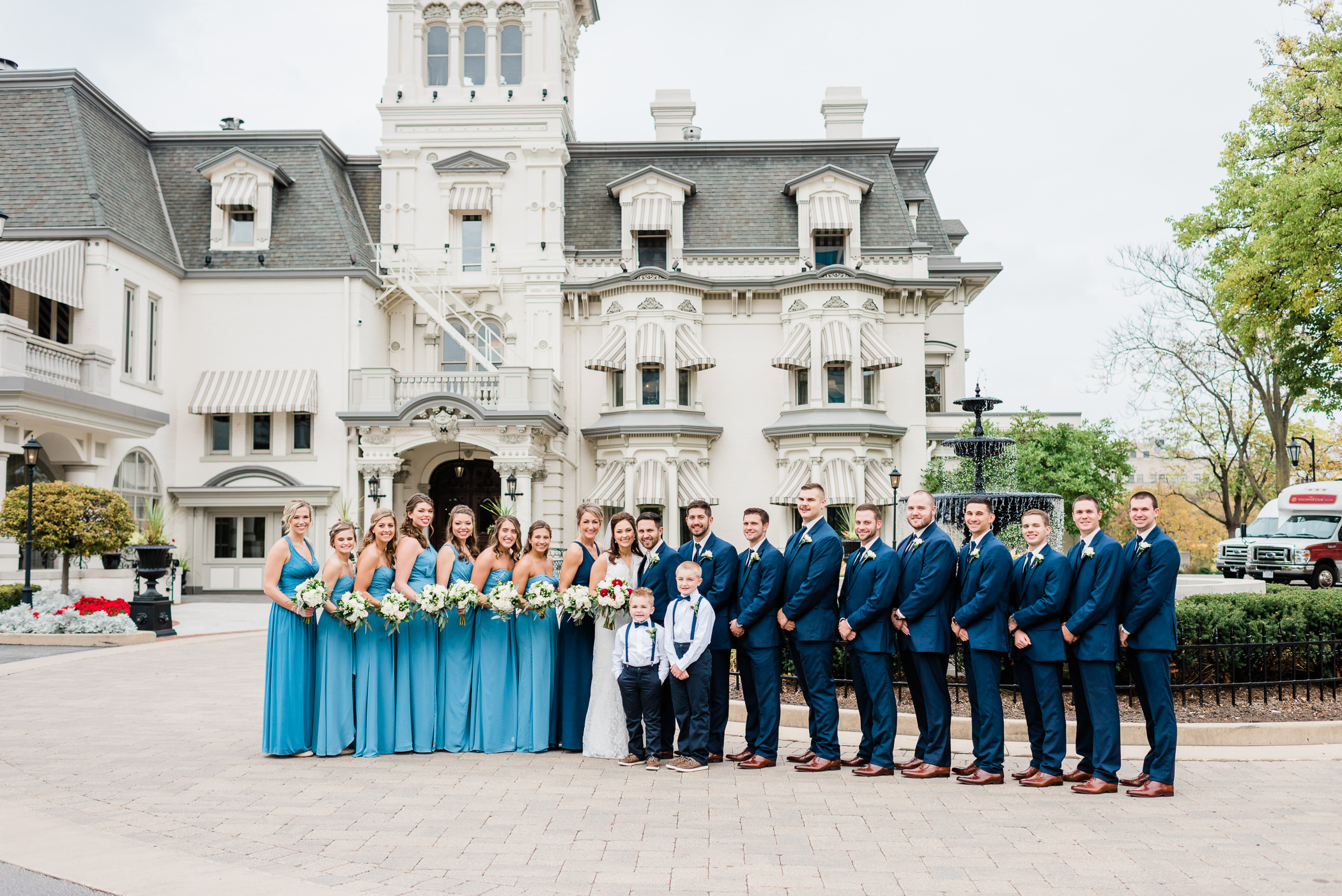 Wisconsin City Club Wedding Photographers - Larissa Marie Photography