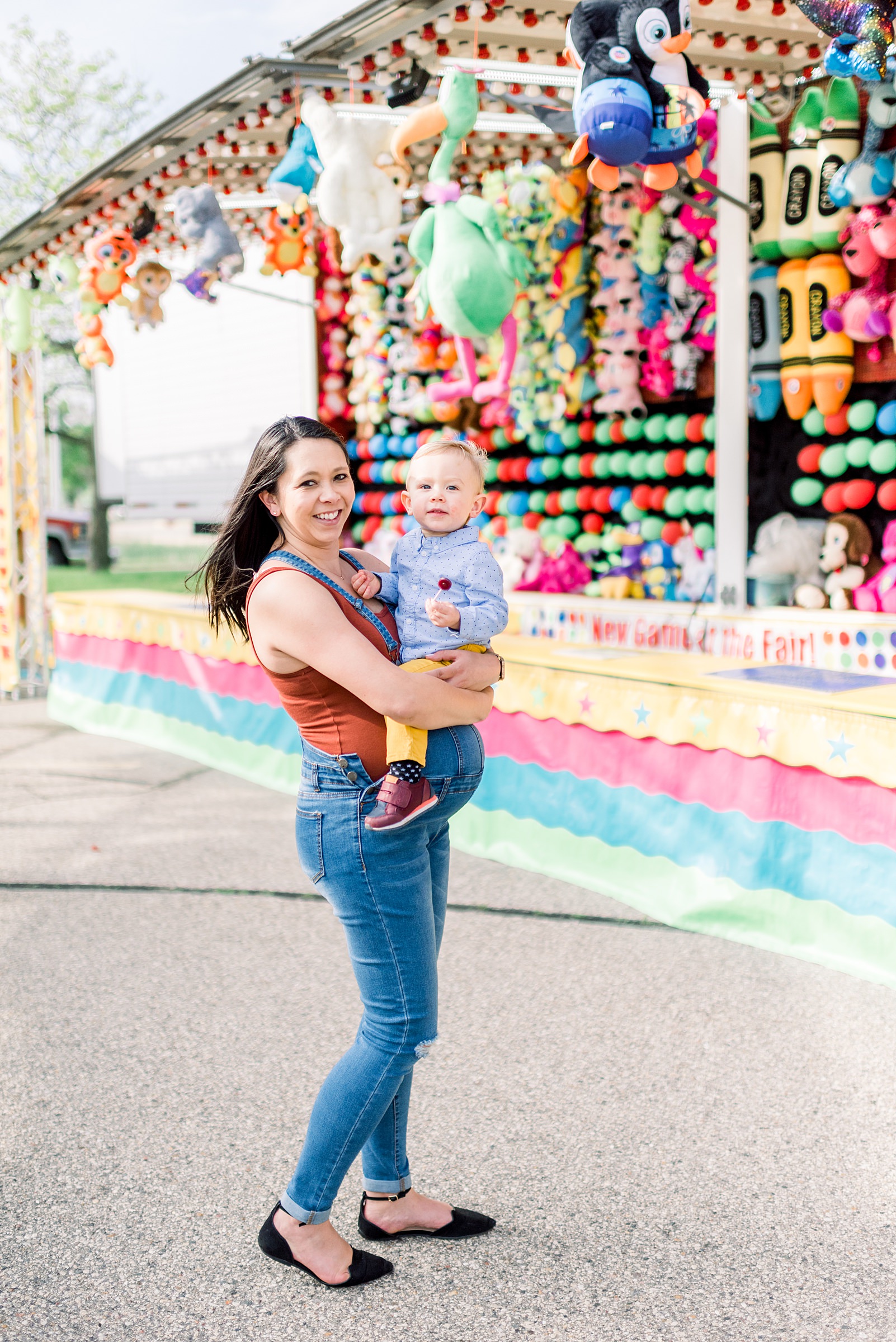 Madison, WI Carnival Maternity Session - Larissa Marie Photograhy