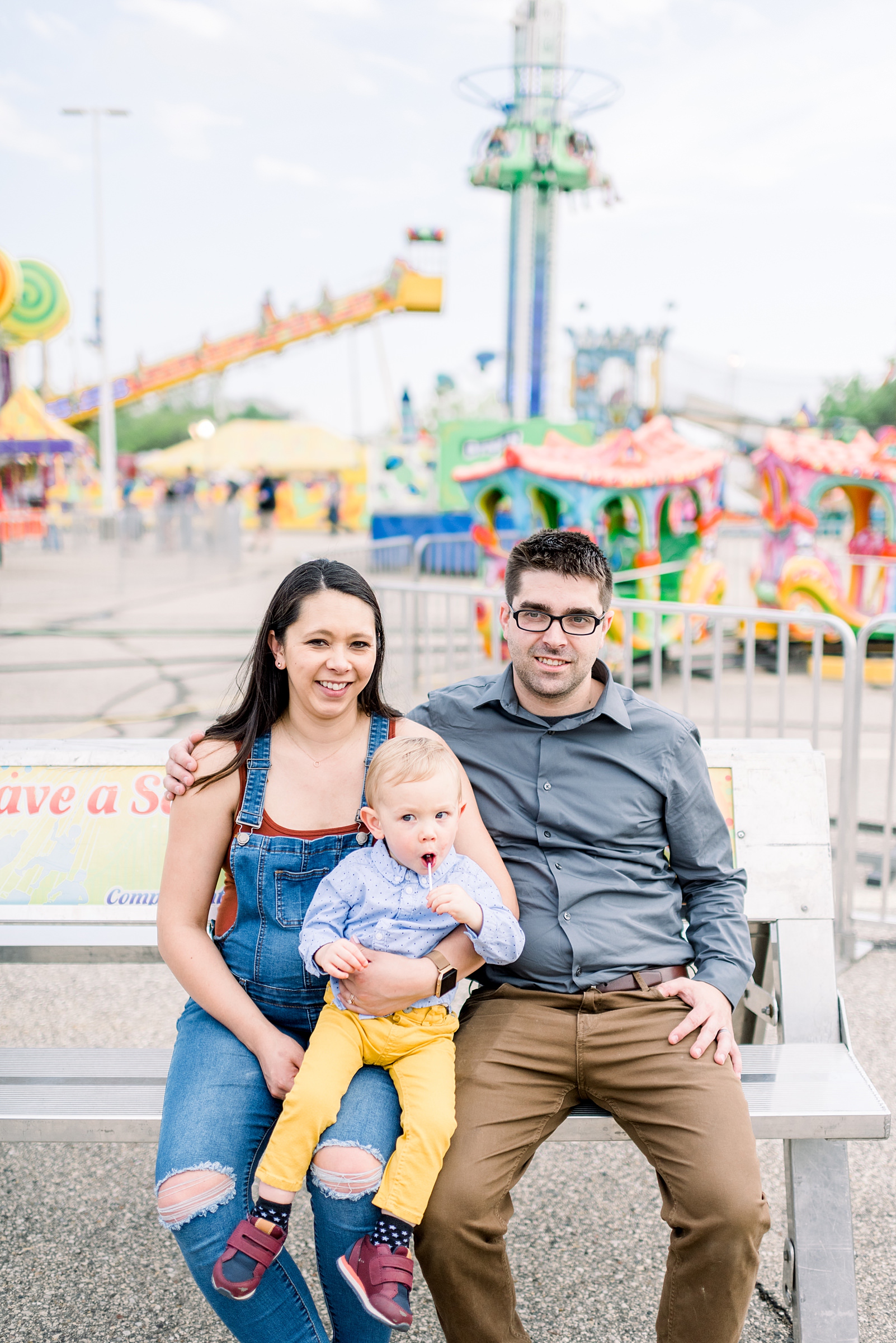 Madison, WI Carnival Maternity Session - Larissa Marie Photograhy