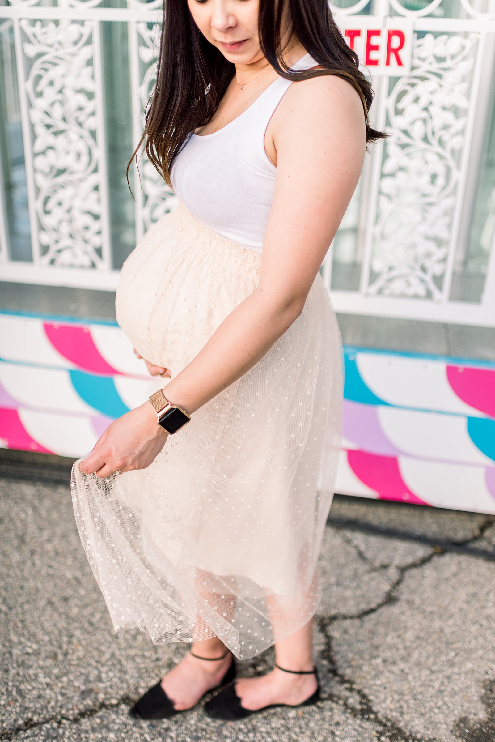 Madison, WI Carnival Maternity Session - Larissa Marie Photograhy