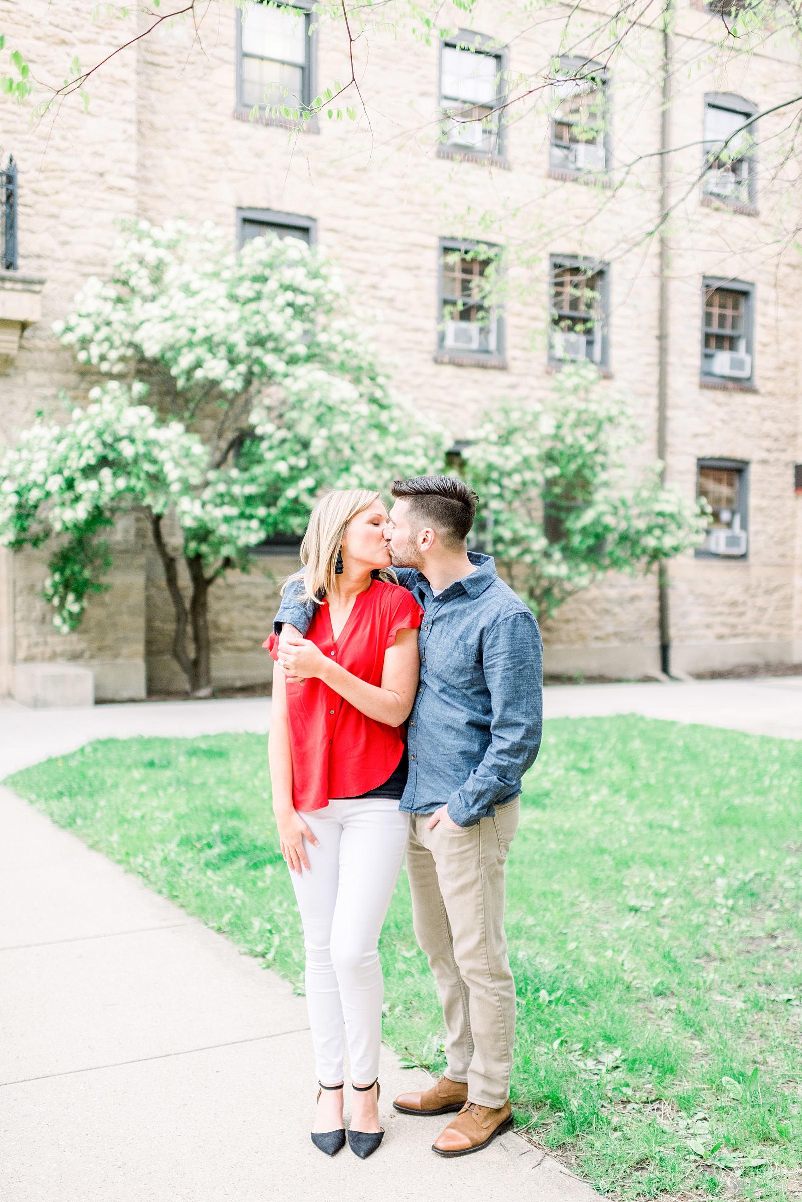 UW-Madison Engagement Session - Larissa Marie Photography