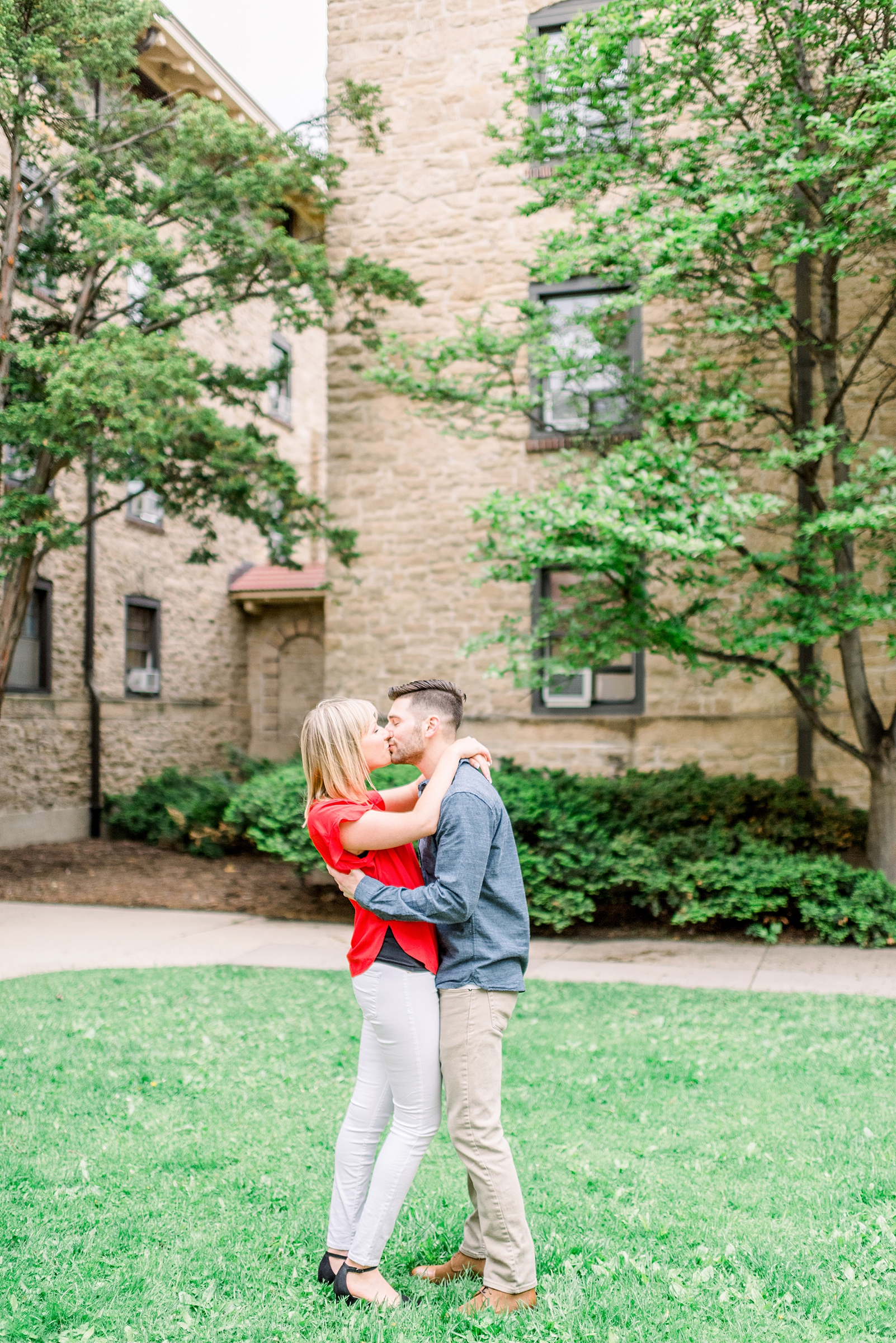 UW-Madison Engagement Session - Larissa Marie Photography