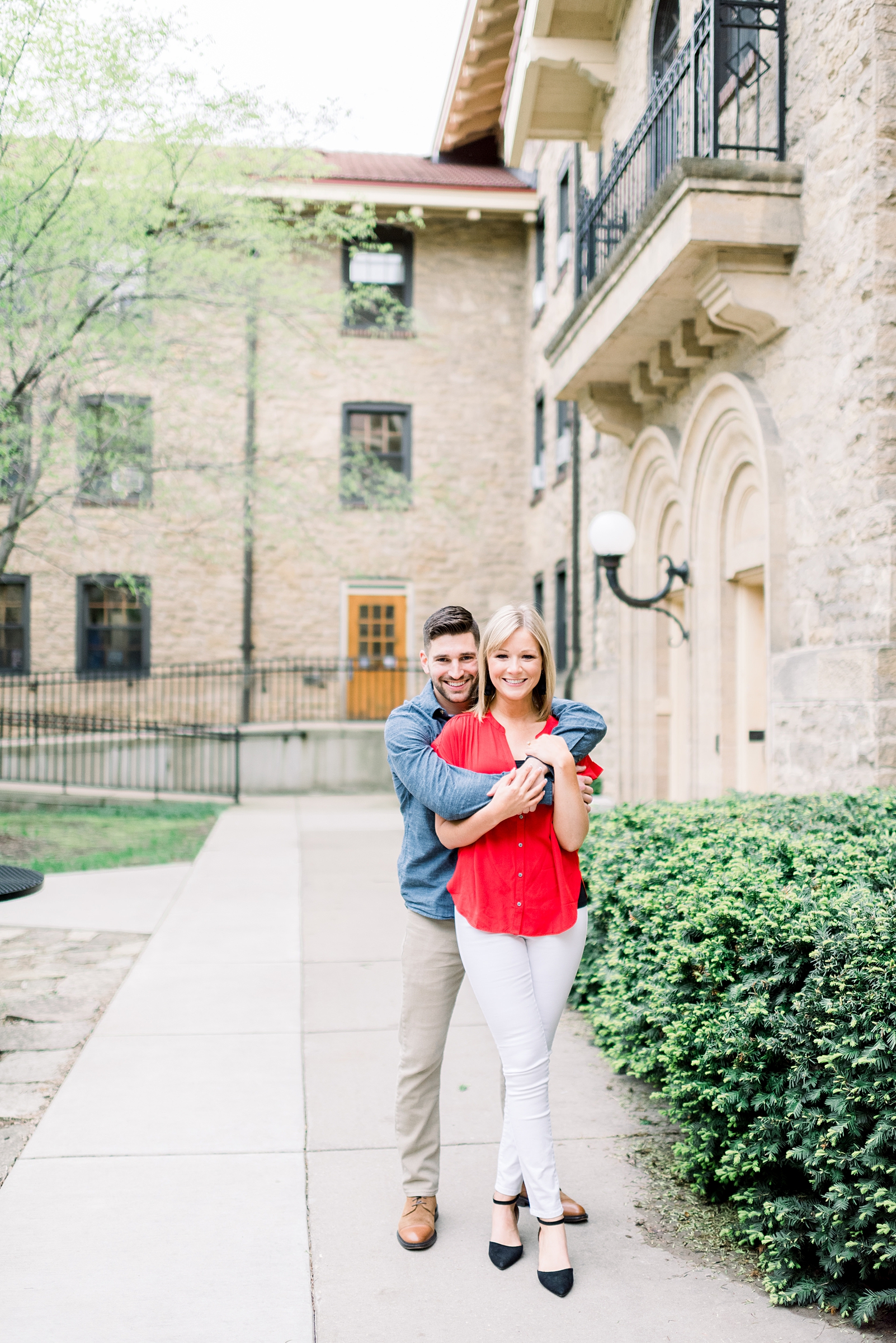 UW-Madison Engagement Session - Larissa Marie Photography