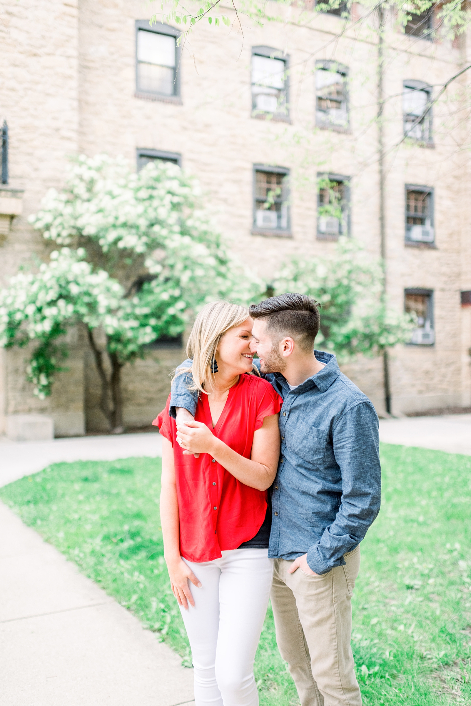 UW-Madison Engagement Session - Larissa Marie Photography