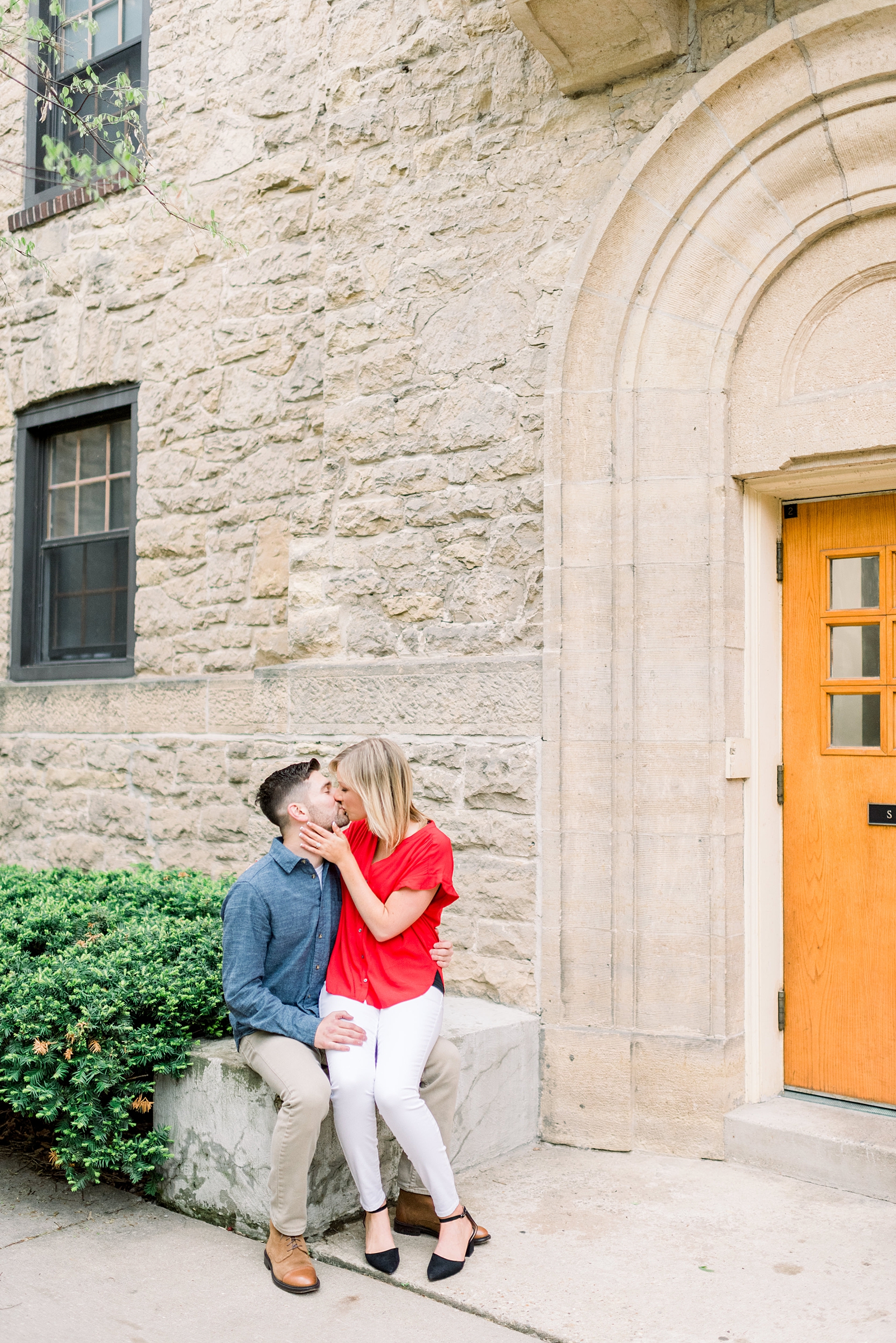 UW-Madison Engagement Session - Larissa Marie Photography